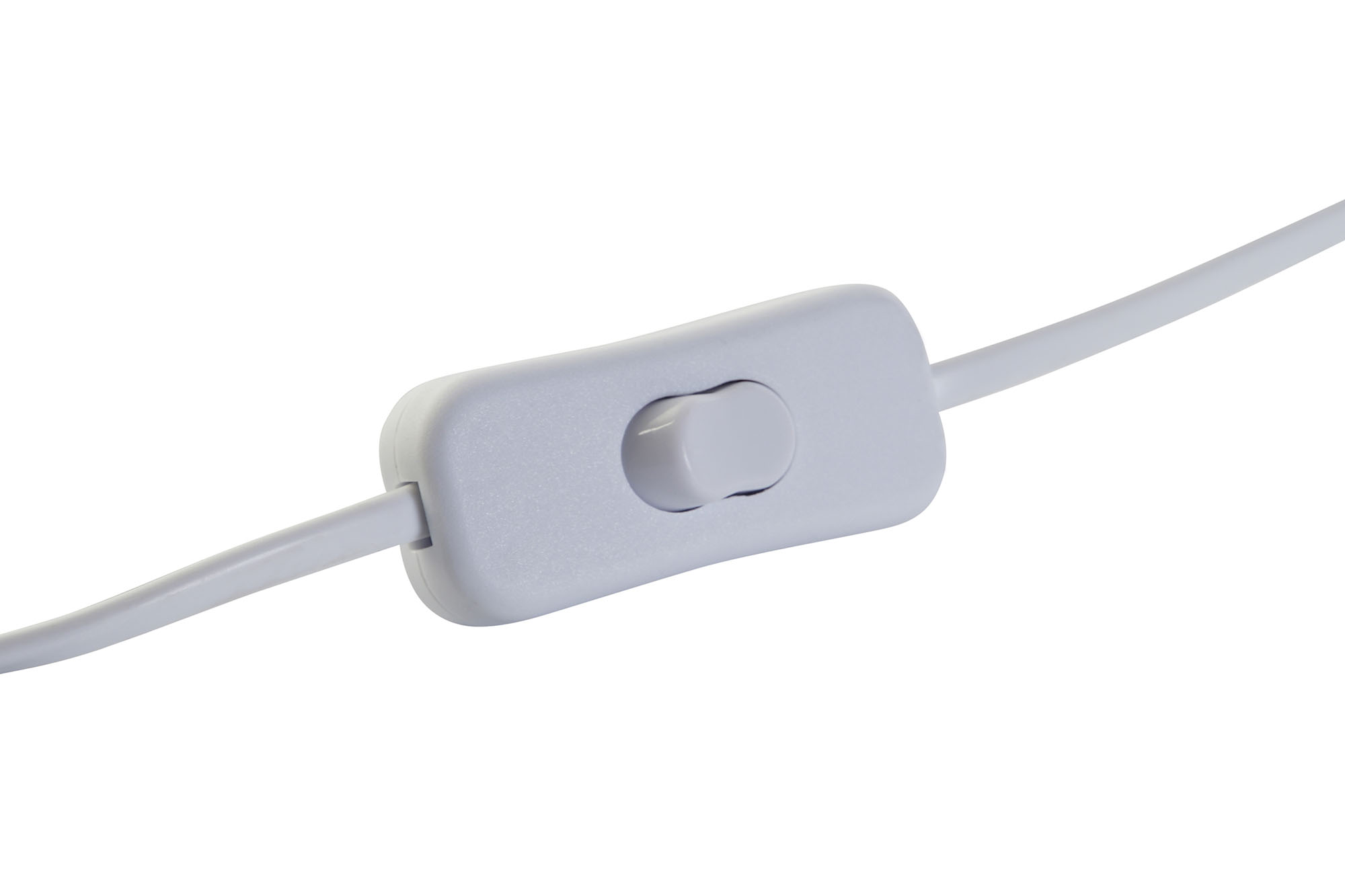 LAMPARA SOBREMESA BAMBU POLIESTER 26X26X39 BLANCO 4