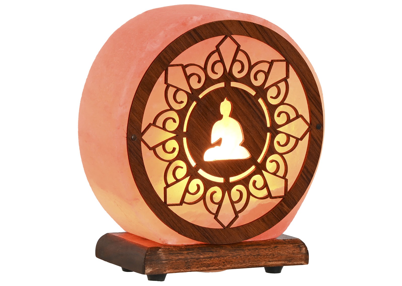 LAMPARA SOBREMESA SAL MANGO 16X7X18CM BUDA