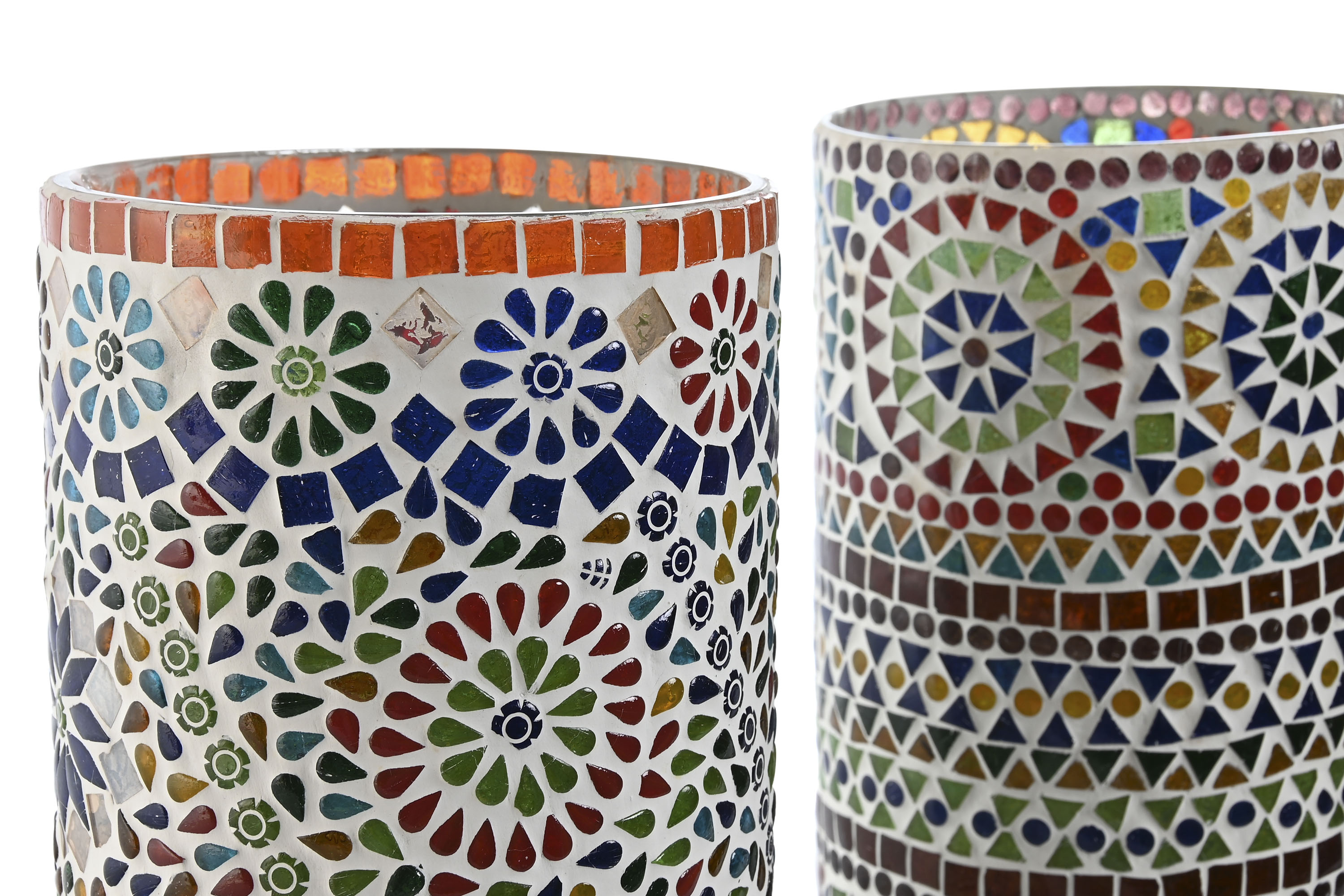 LAMPARA SOBREMESA CRISTAL 15X15X30 MOSAICO 2