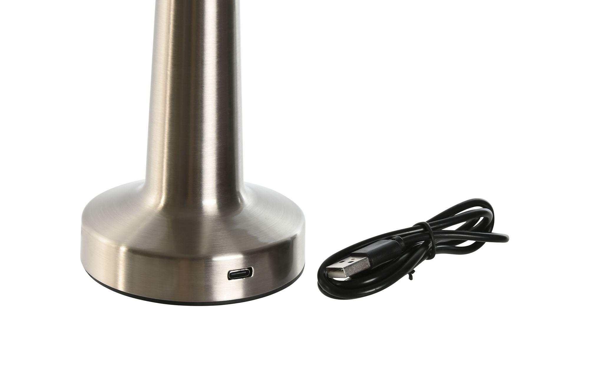 LAMPARA SOBREMESA HIERRO LED 9X9X21 TACTIL BRONCE 5