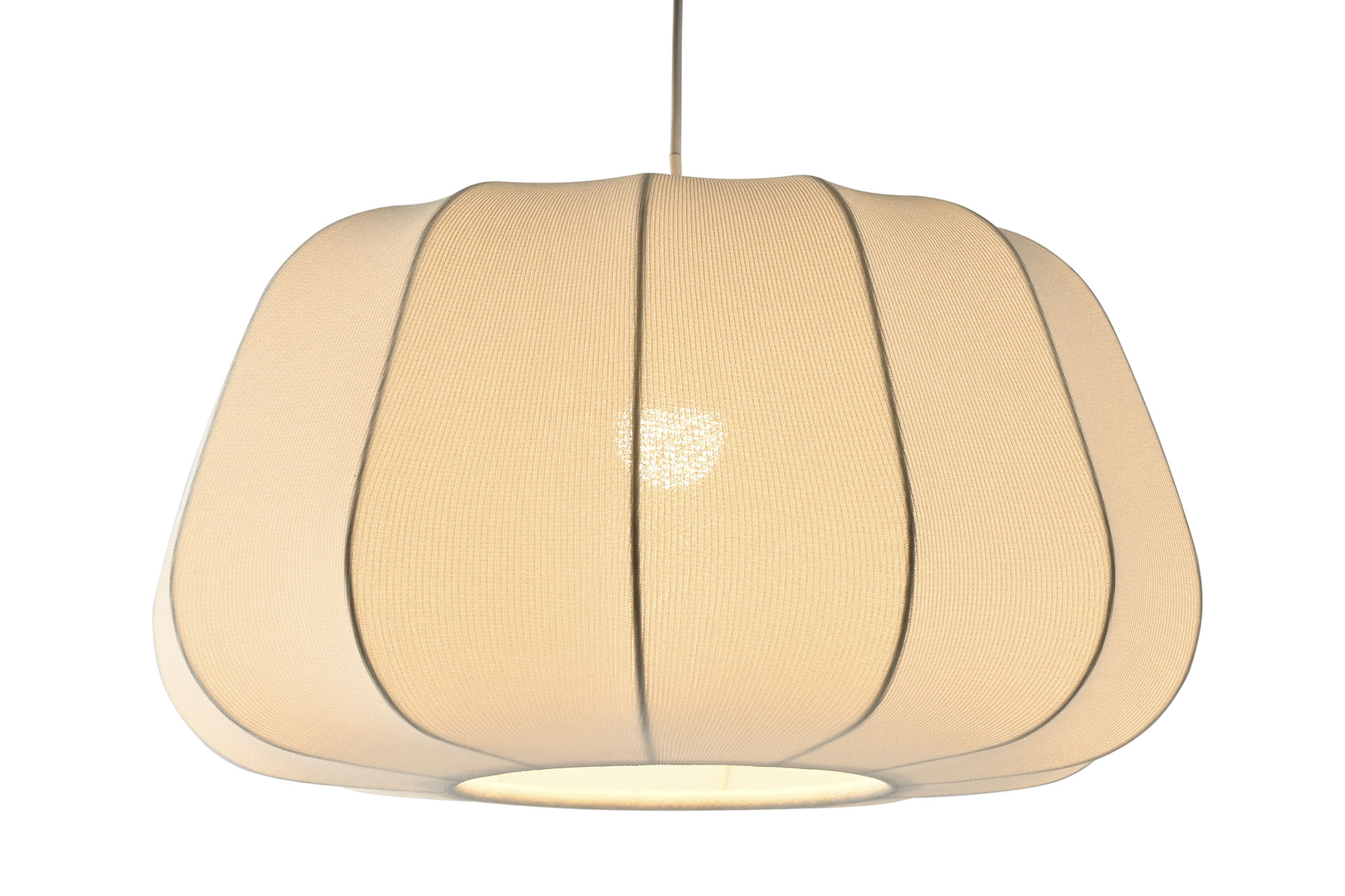 LAMPARA TECHO POLIESTER METAL 40X40X26 BLANCO 2