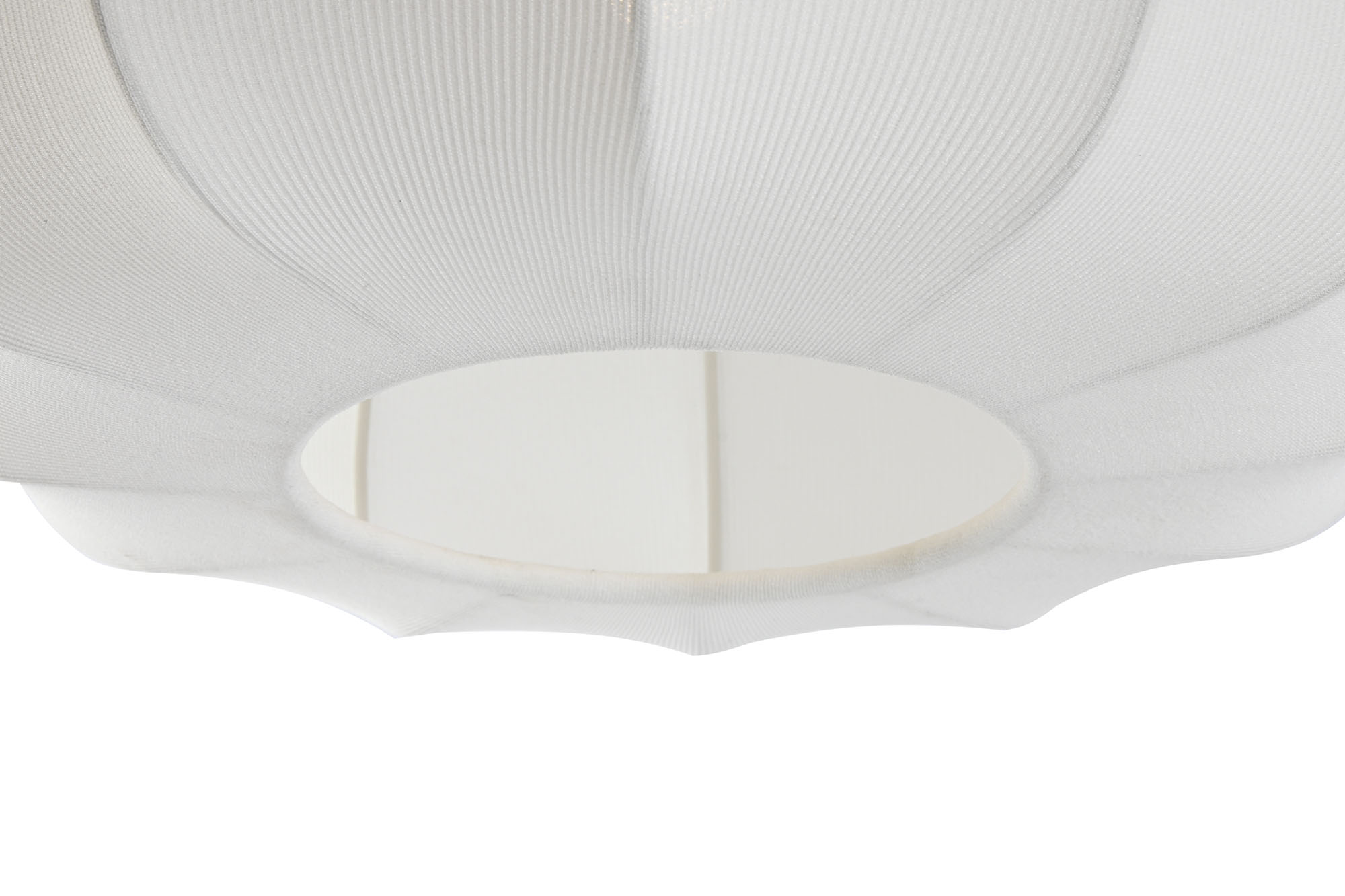 LAMPARA TECHO POLIESTER METAL 40X40X26 BLANCO 3