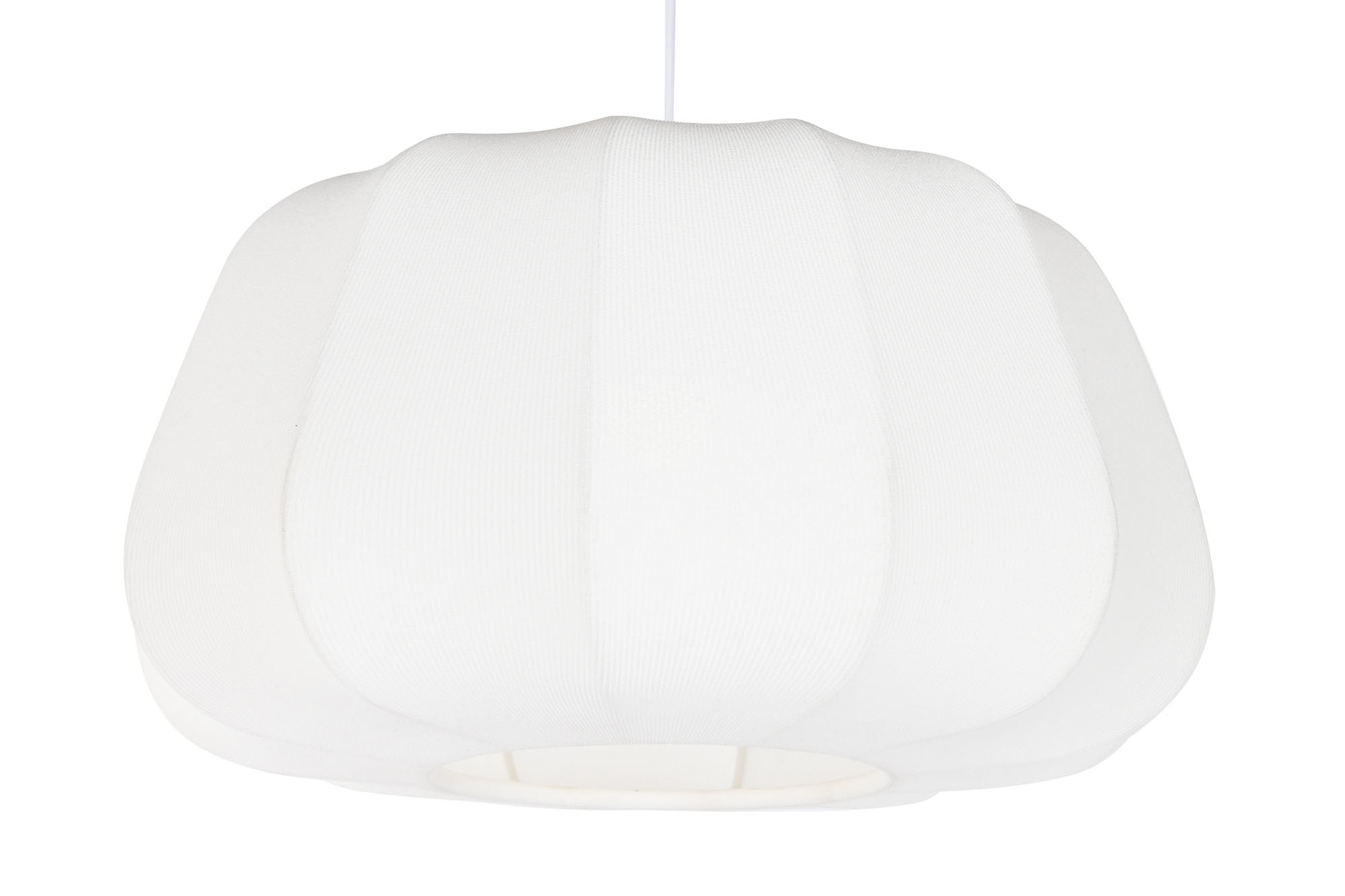 LAMPARA TECHO POLIESTER METAL 40X40X26 BLANCO