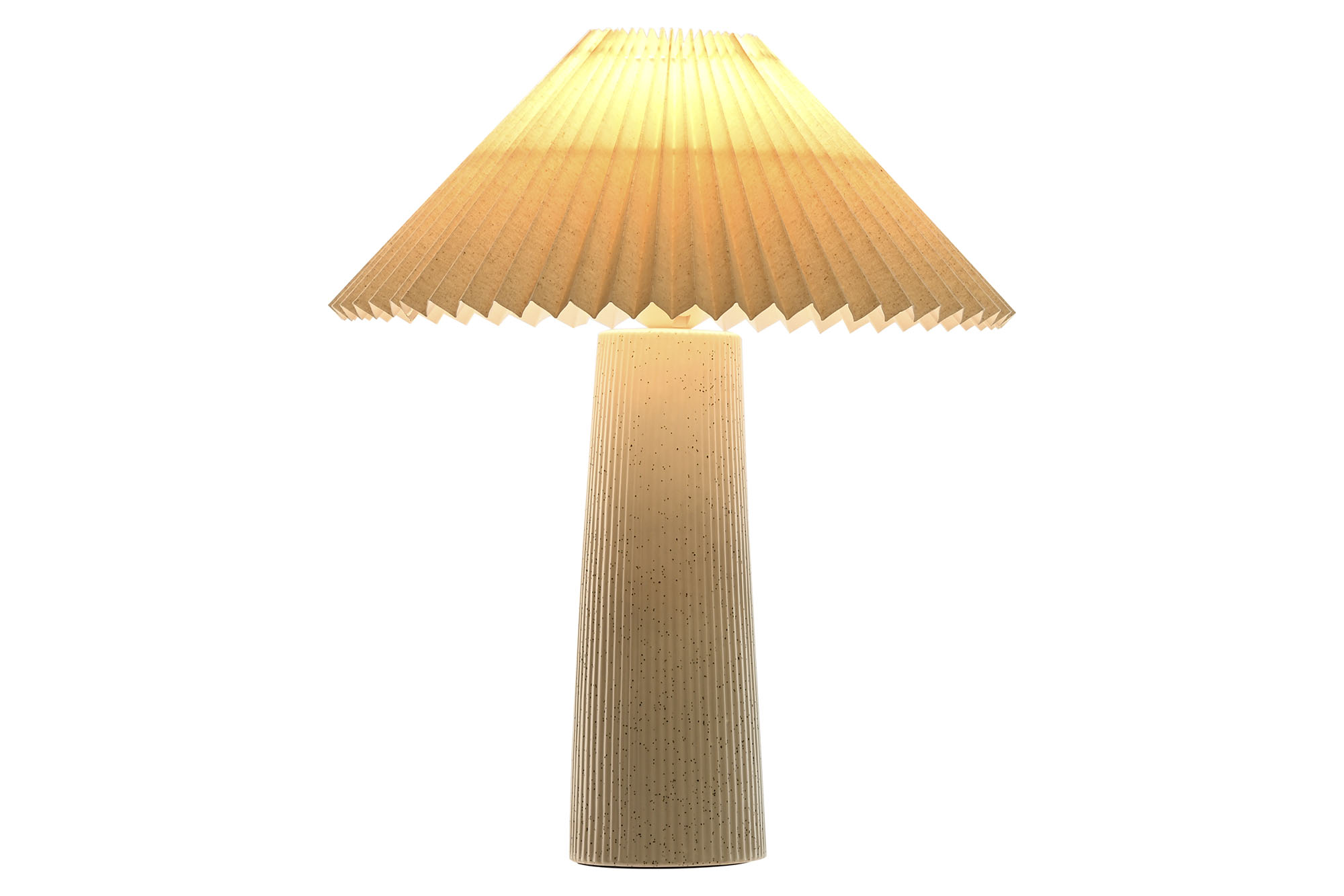 LAMPARA SOBREMESA CERAMICA POLIESTER 35X35X41 3