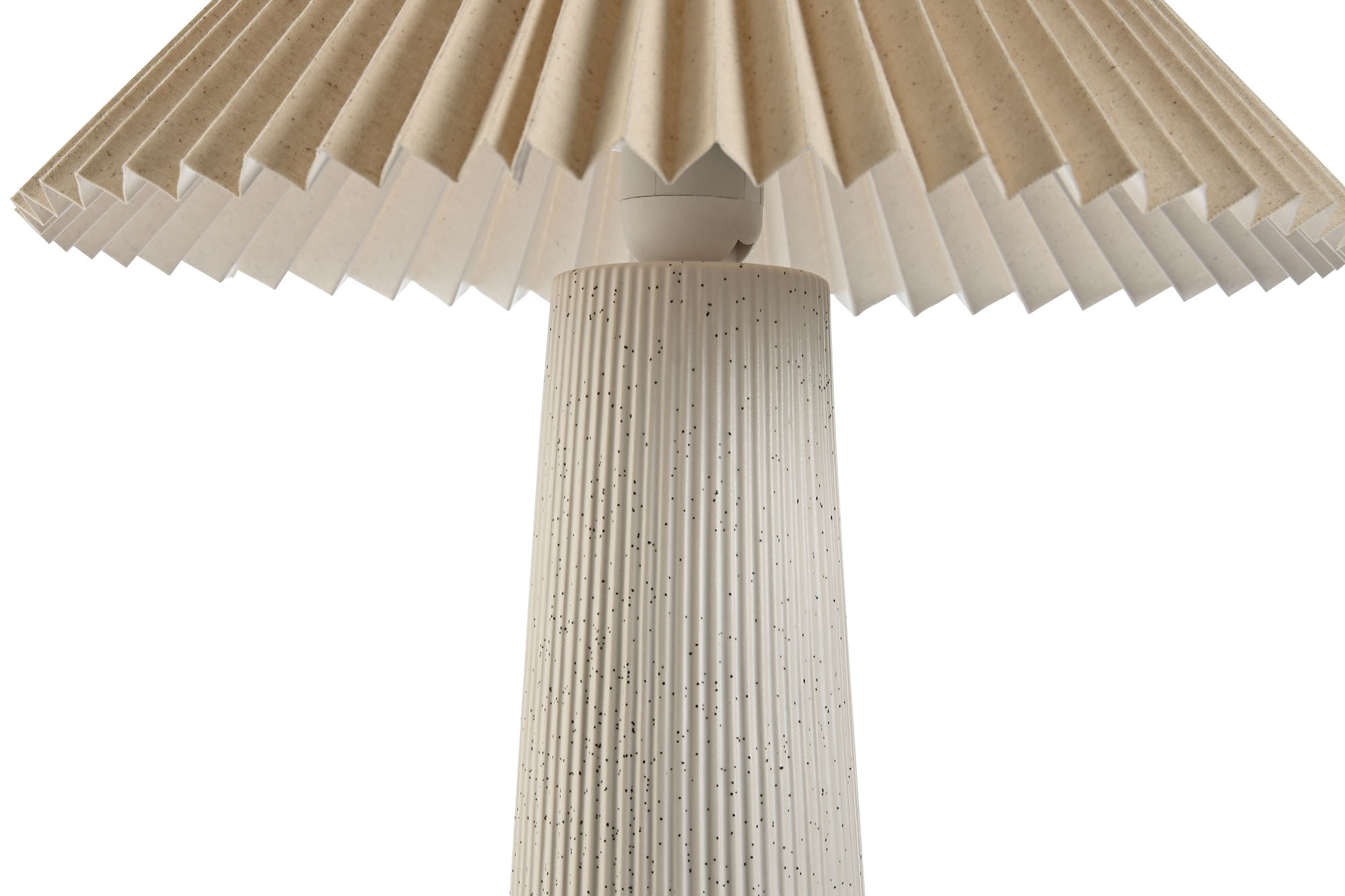 LAMPARA SOBREMESA CERAMICA POLIESTER 35X35X41 4