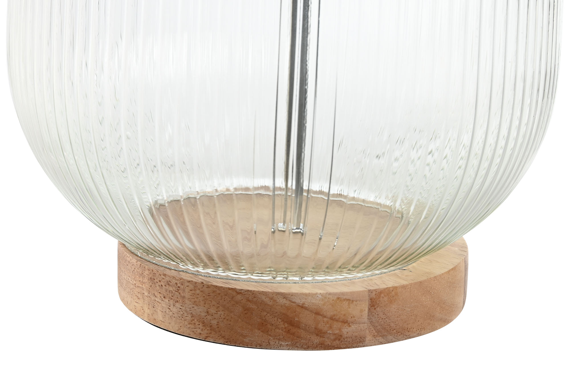 LAMPARA SOBREMESA CRISTAL POLIESTER 32X32X61CM 3