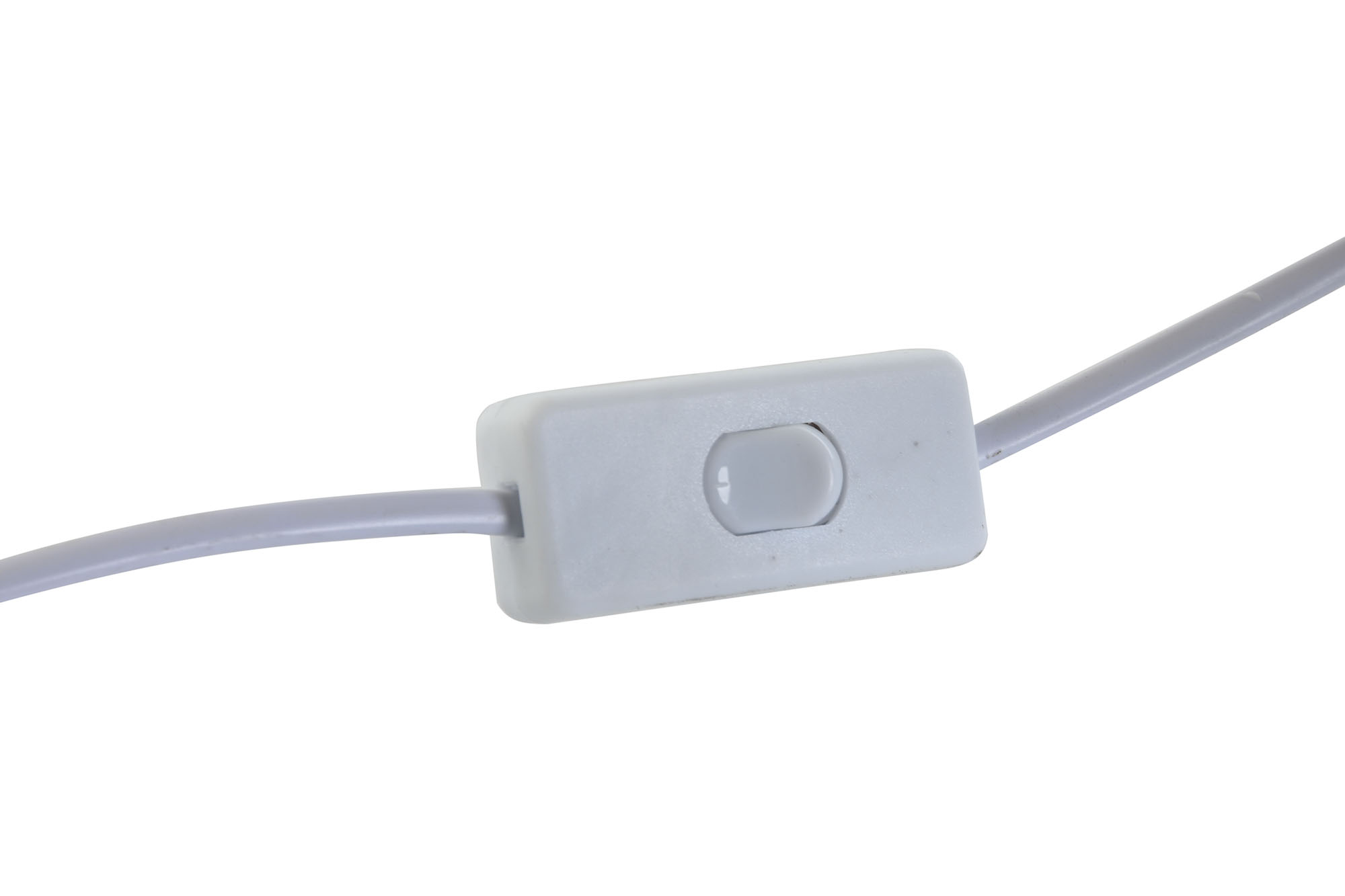 LAMPARA SOBREMESA CERAMICA 20X20X36 ASA BLANCA 3