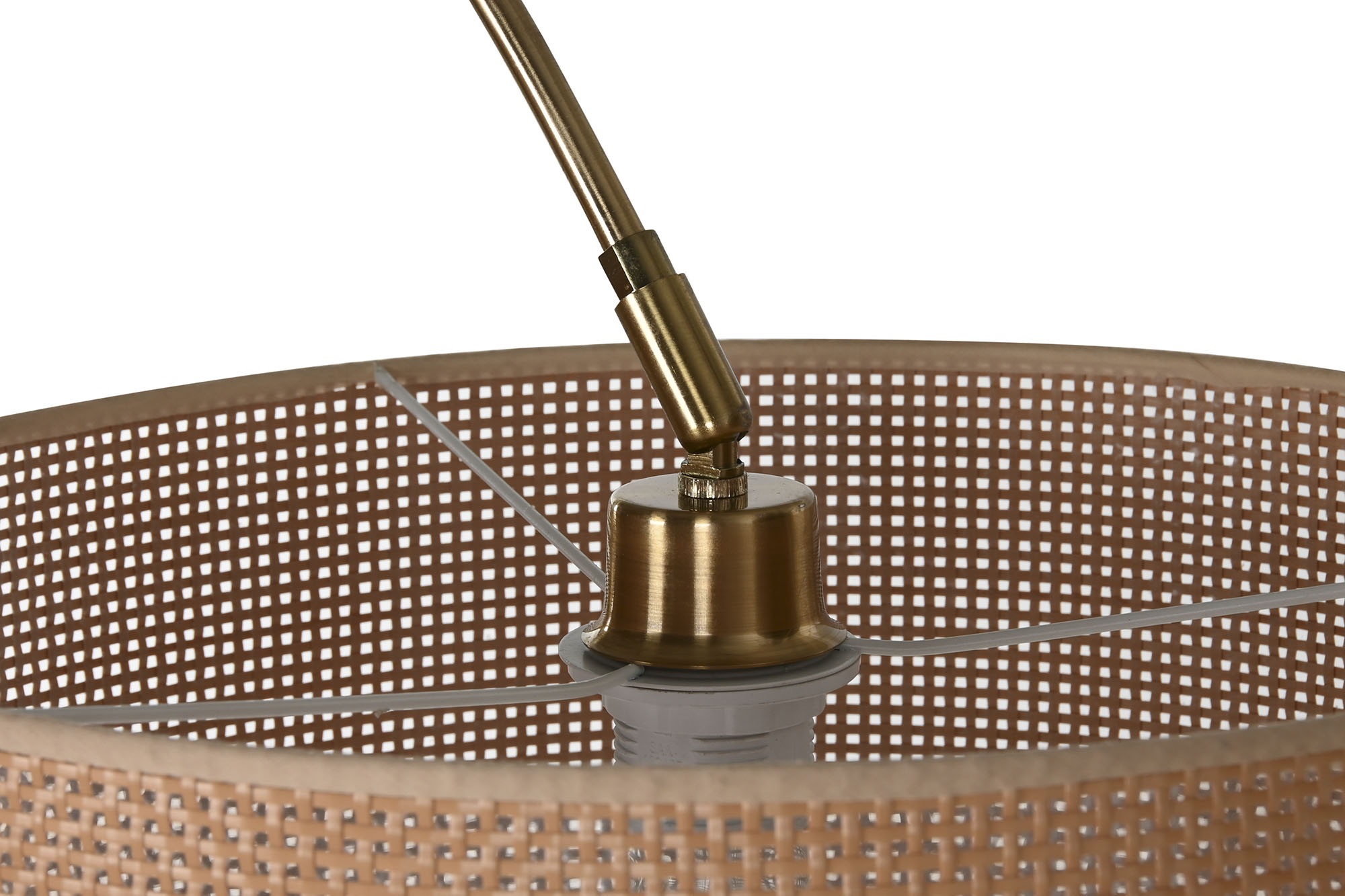 LAMPARA PIE RATAN MARMOL 126X40X193 NATURAL 3