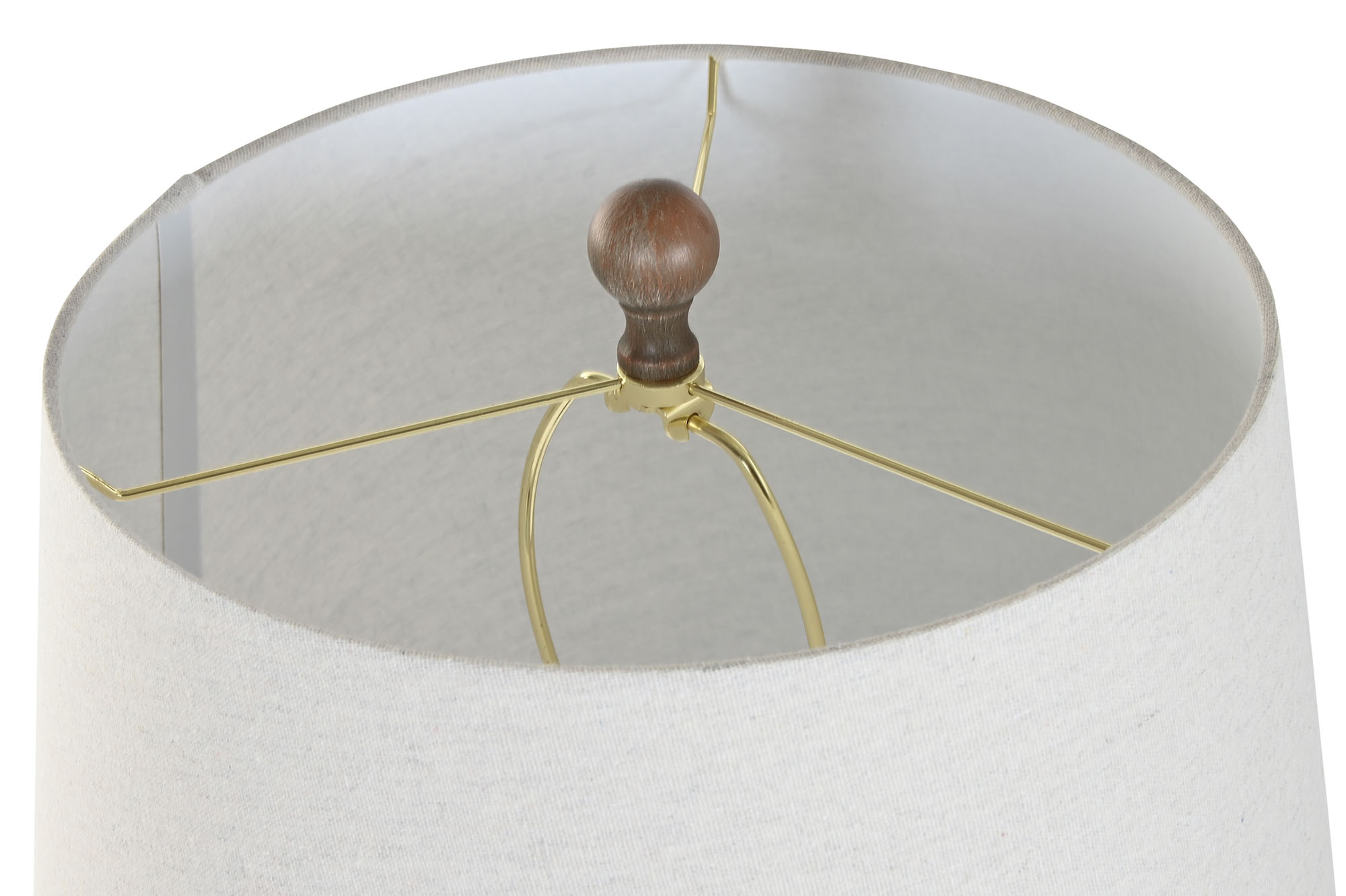 LAMPARA PIE METAL 33X33X64CM 7