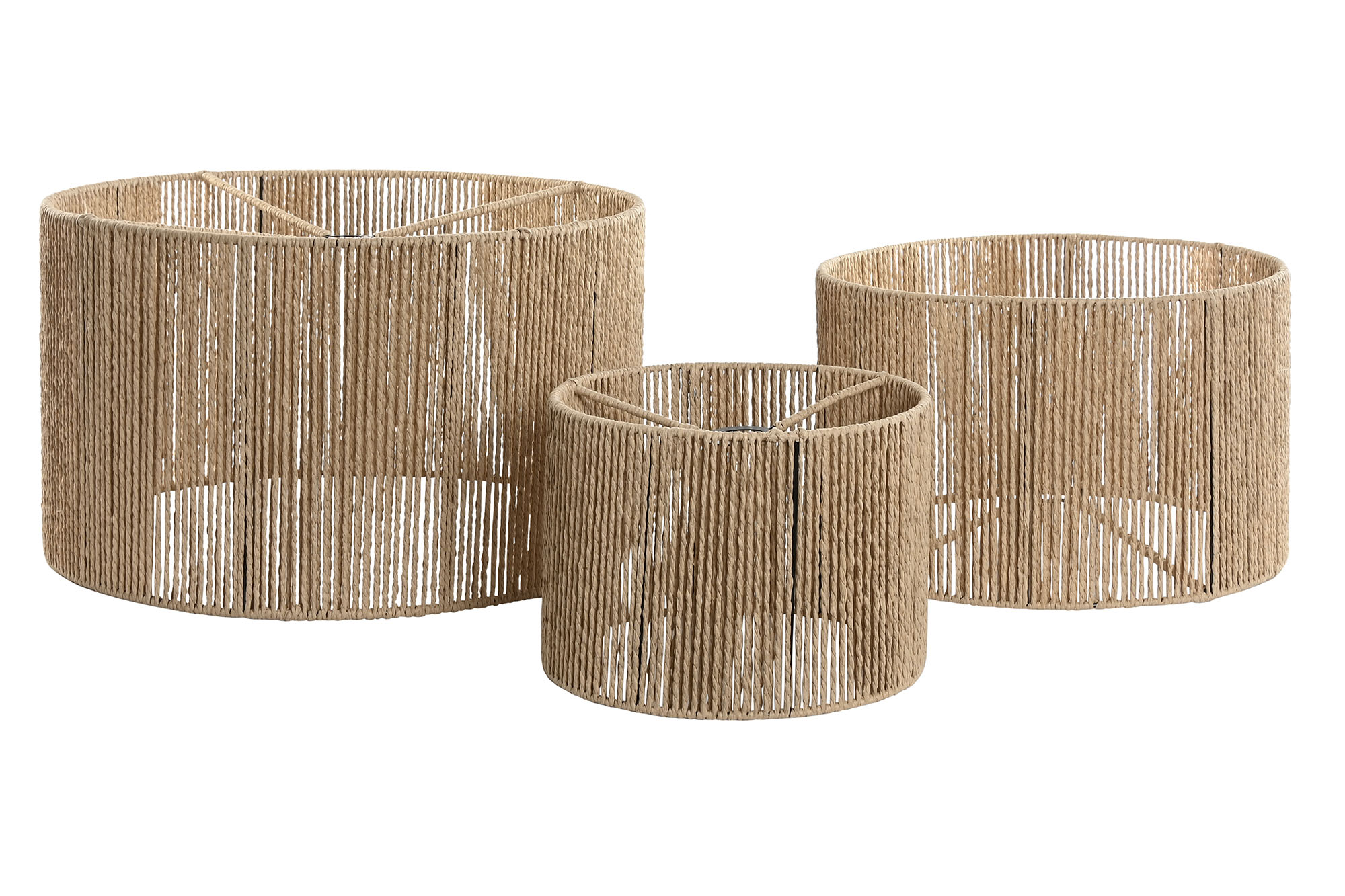 PANTALLA FIBRA METAL 52X48X31CM OVALADA 4