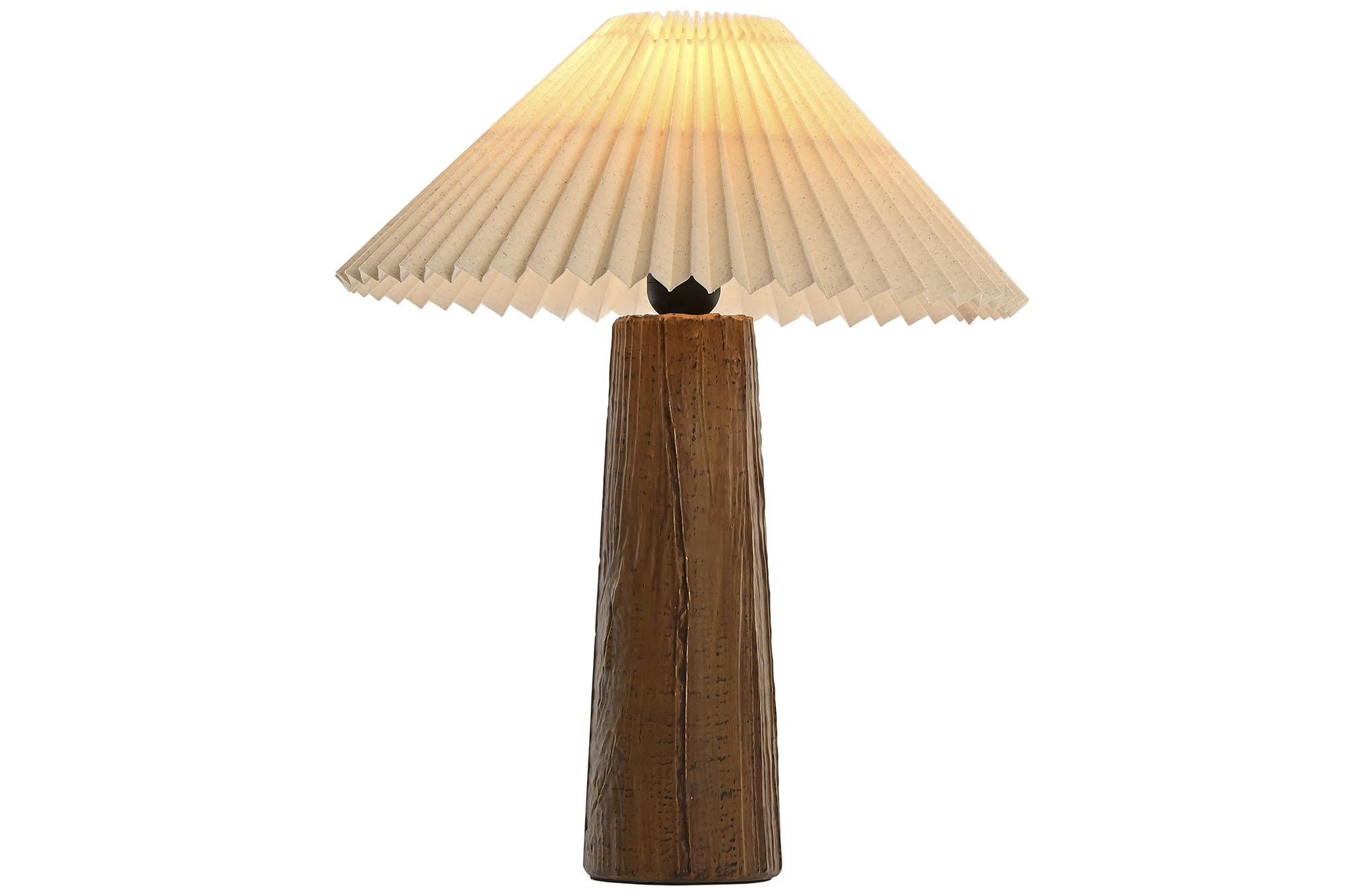 LAMPARA SOBREMESA CERAMICA POLIESTER 35X35X43 2