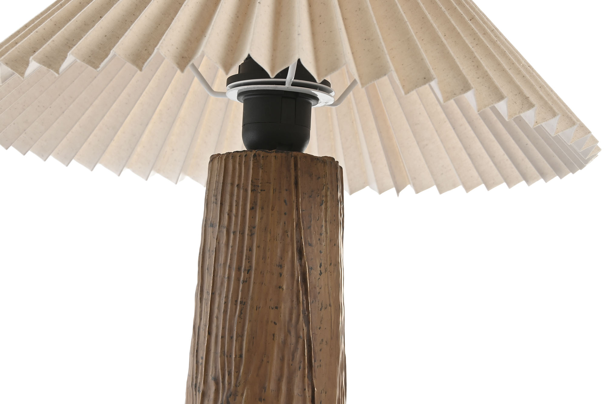 LAMPARA SOBREMESA CERAMICA POLIESTER 35X35X43 4