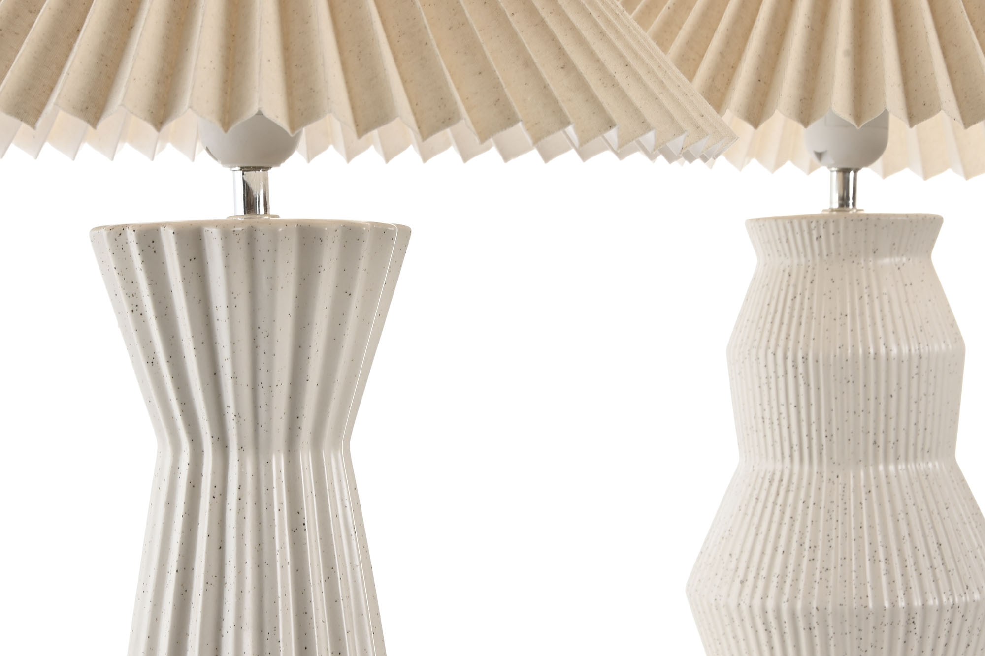 LAMPARA SOBREMESA CERAMICA 35X35X44CM ESTRECHA 3