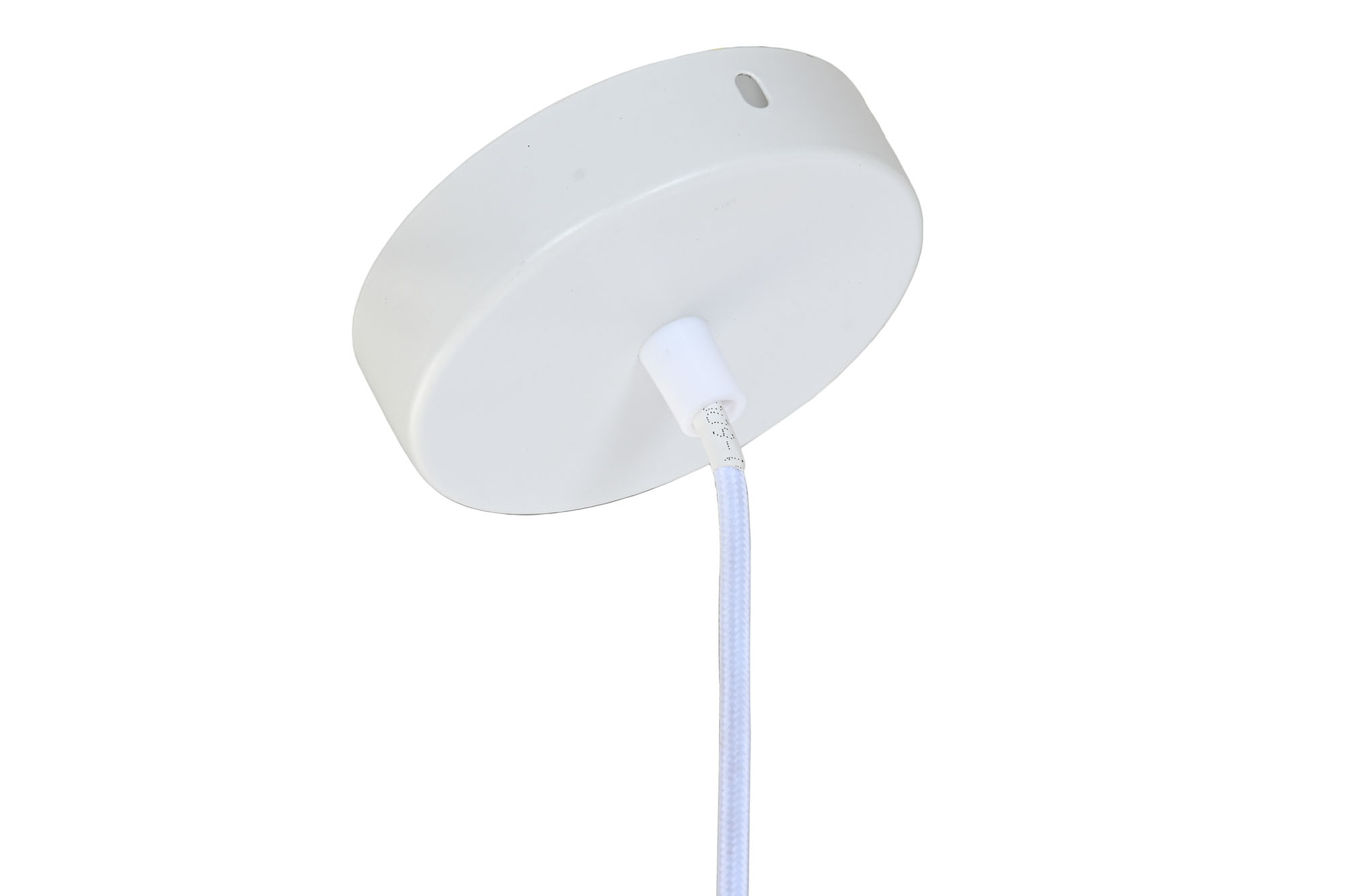 LAMPARA TECHO CUERDA PP 40X40X15,5 NATURAL MARRON 7