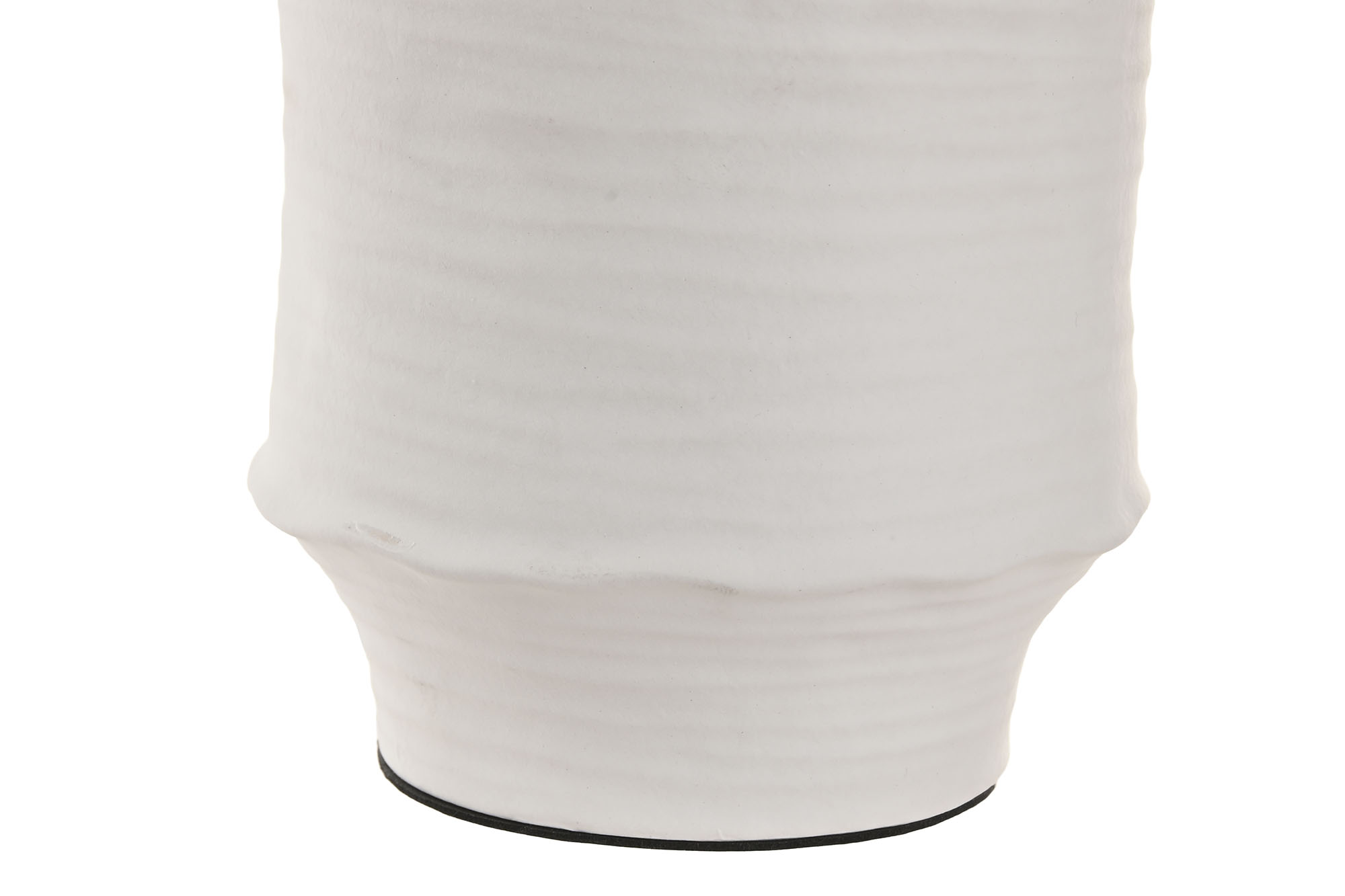 LAMPARA SOBREMESA CERAMICA RATAN 23X23X41 RUGOSO 4