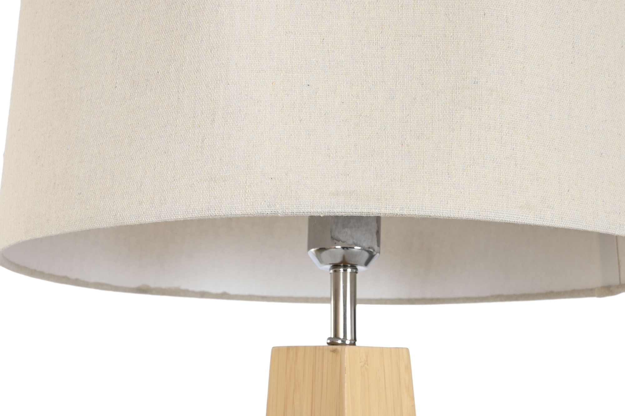 LAMPARA PIE BAMBU LINO 42X42X158 NATURAL MARRON 3