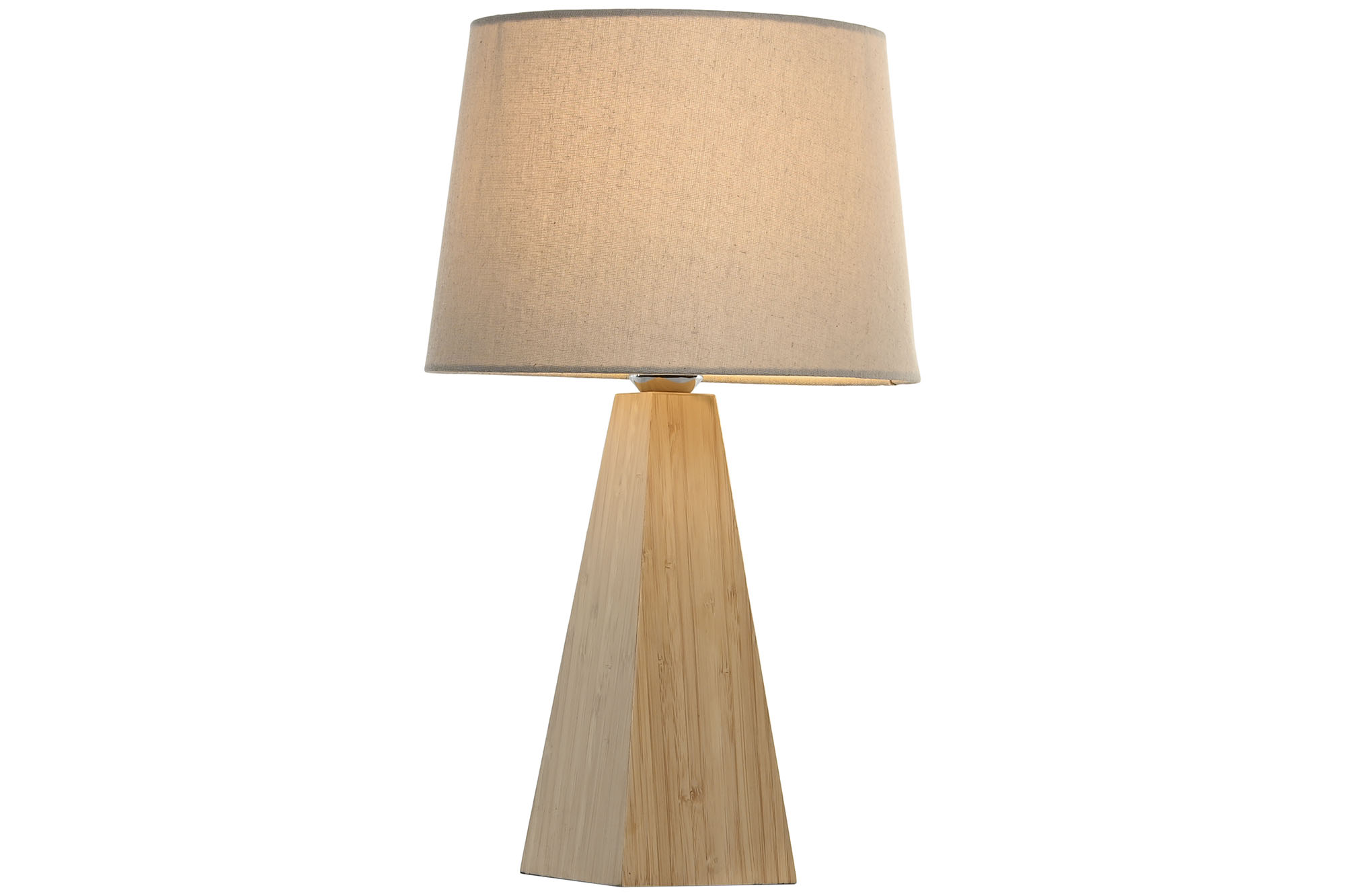 LAMPARA SOBREMESA BAMBU LINO 30X30X51 NATURAL 2