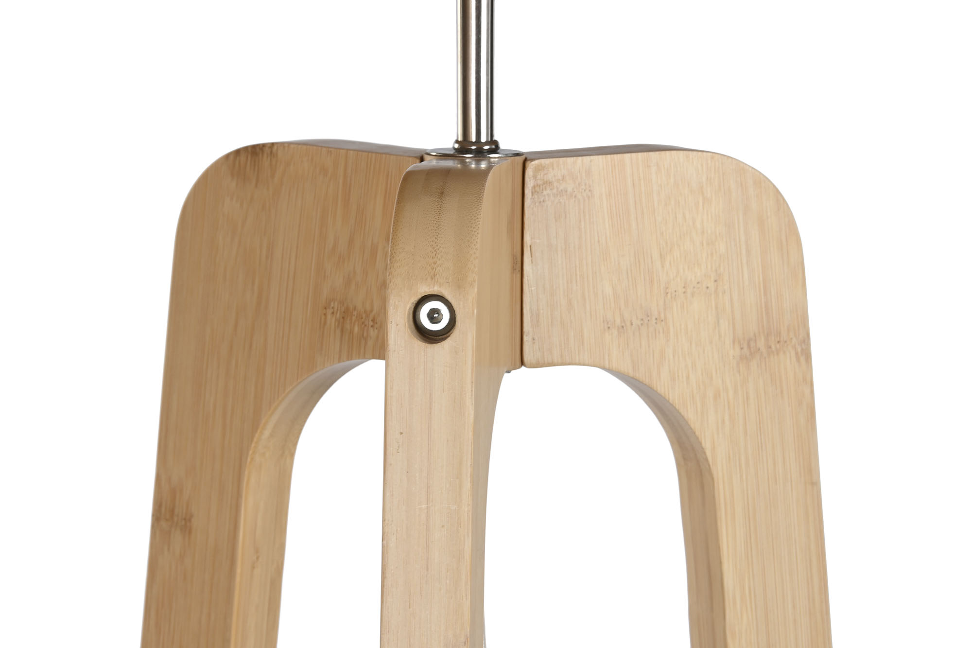 LAMPARA PIE BAMBU RATAN 50X50X158 TRIPODE NATURAL 5