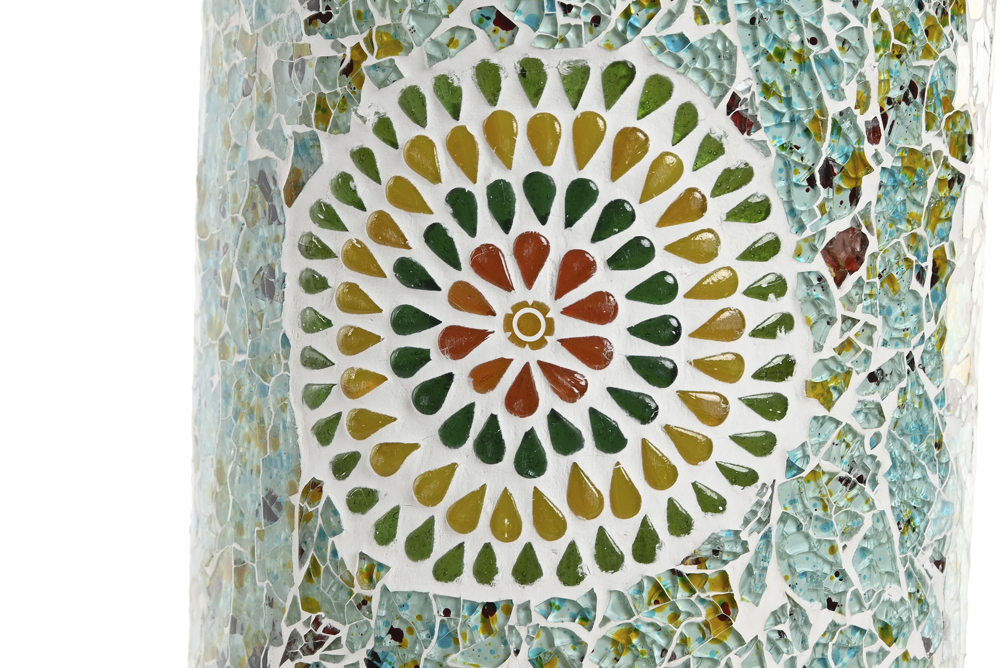 LAMPARA SOBREMESA CRISTAL 15X15X30 CRAQUELADO 3