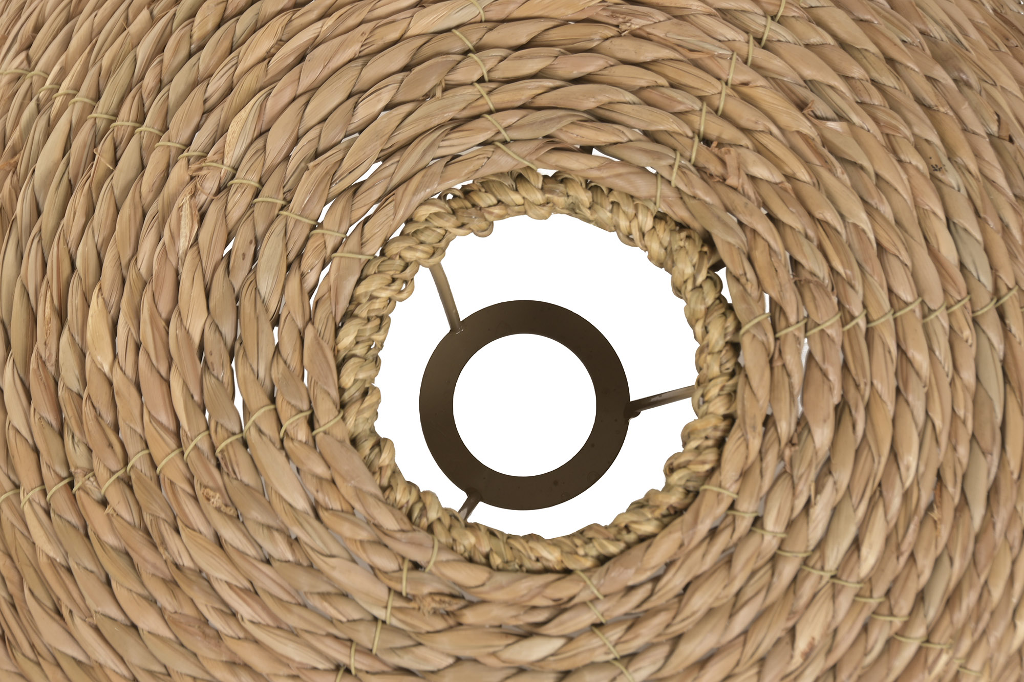 PANTALLA  SEAGRASS METAL 50X50X40 NATURAL 2