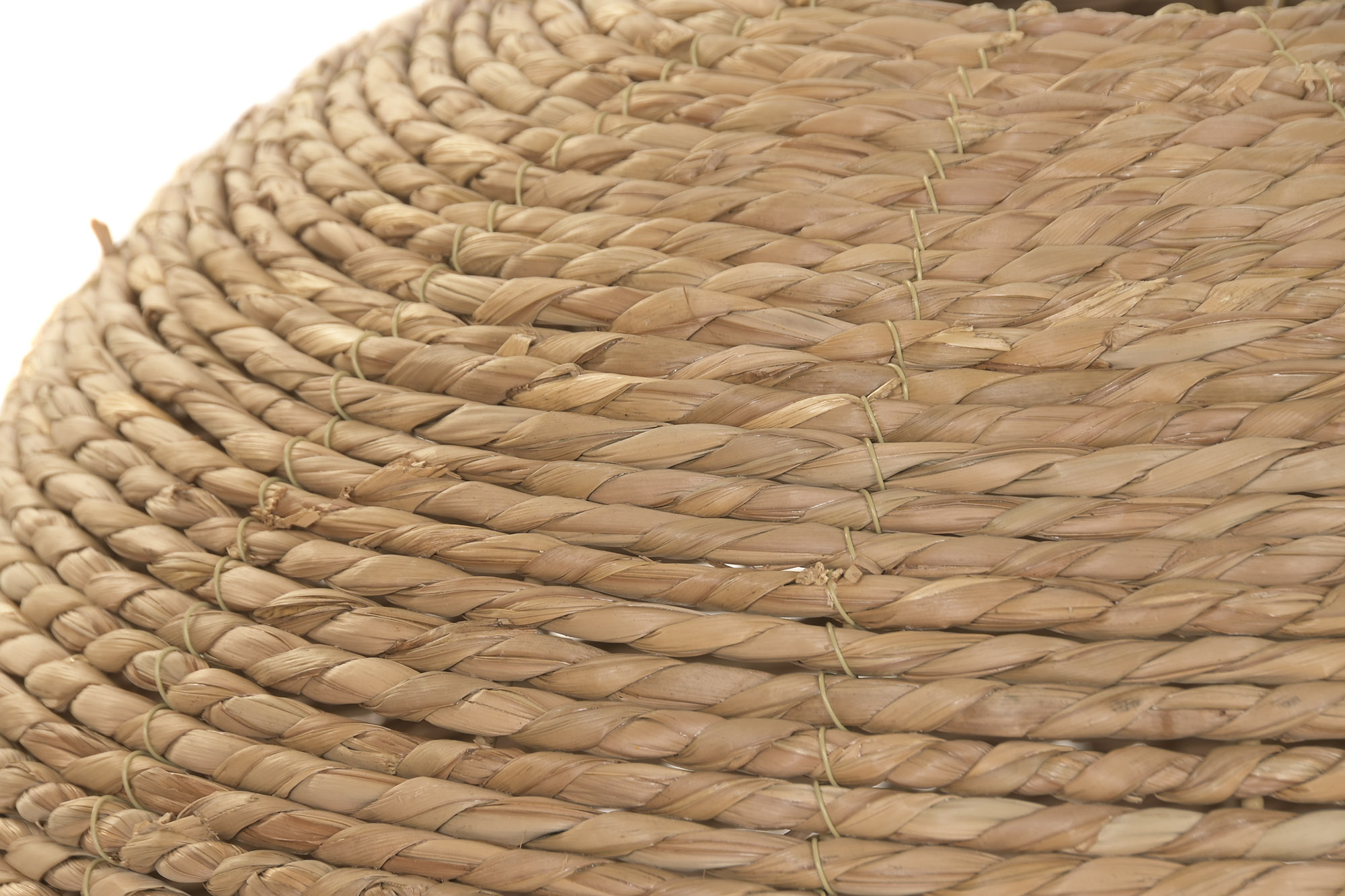 PANTALLA  SEAGRASS METAL 50X50X40 NATURAL 3