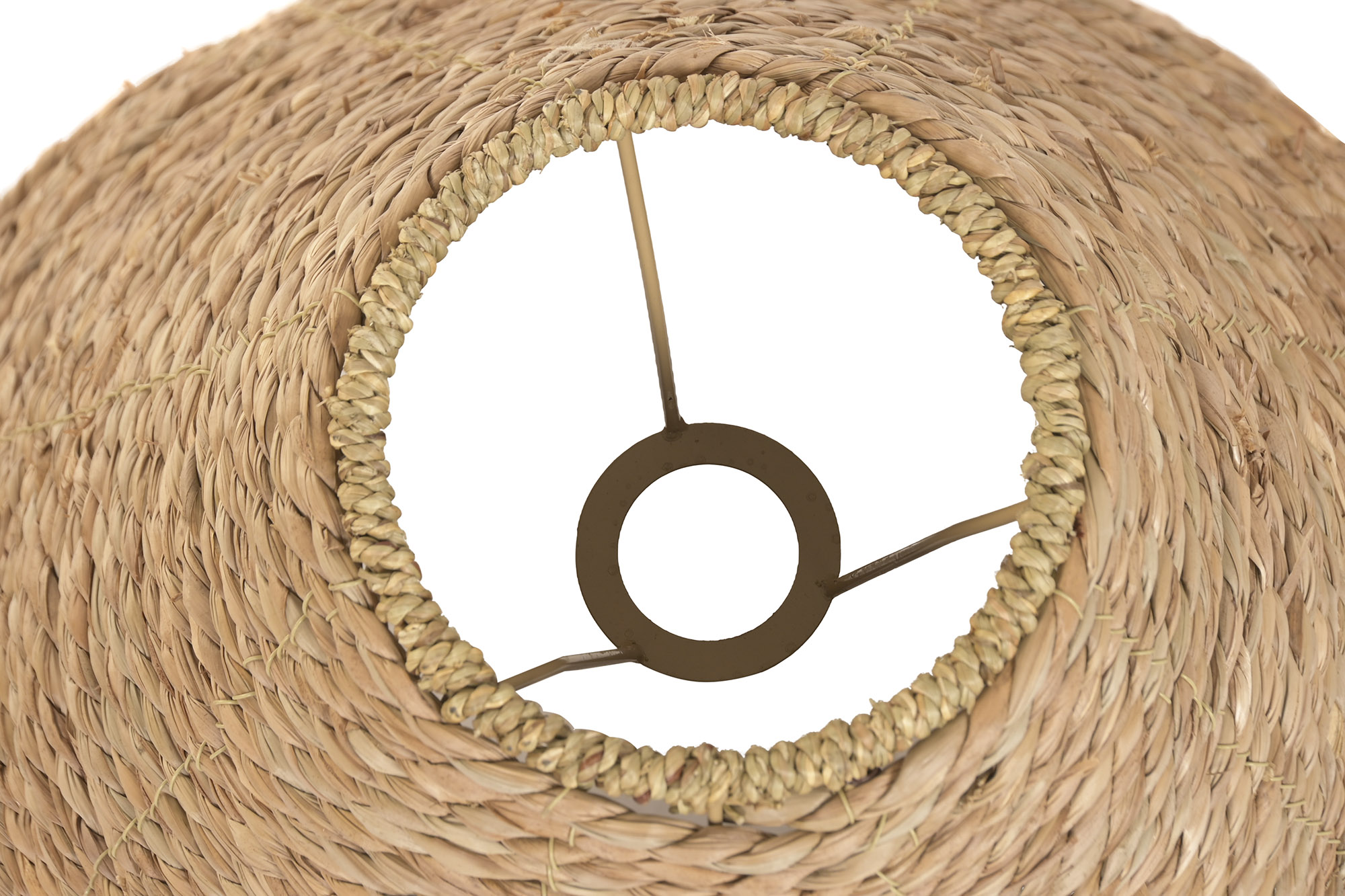 PANTALLA FIBRA TRENZADA METAL 58X58X50 2