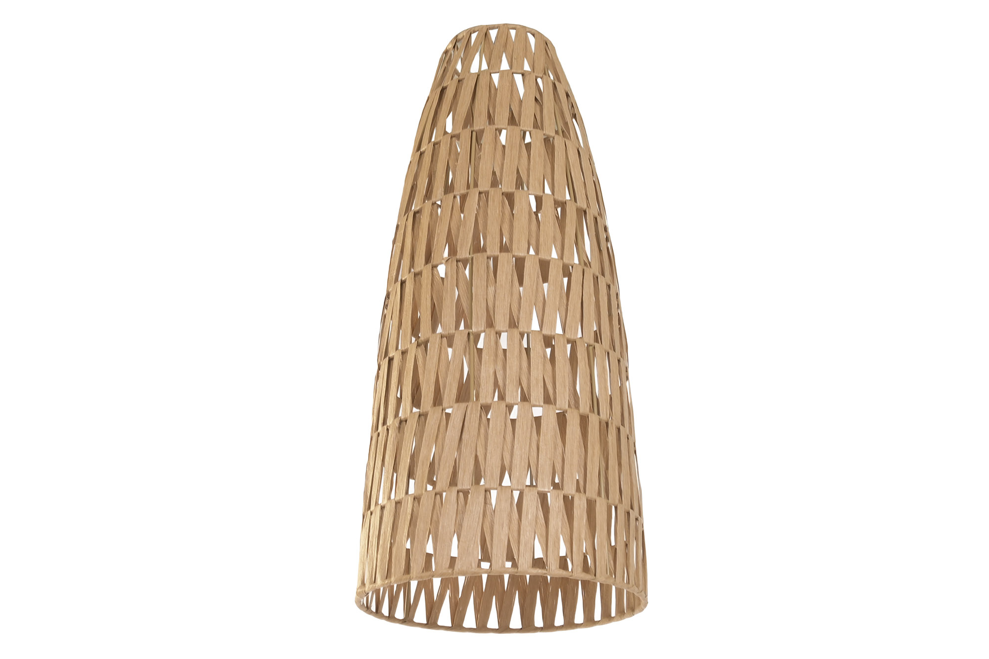 PANTALLA FIBRAS NATURALES METAL 36X36X72CM 4