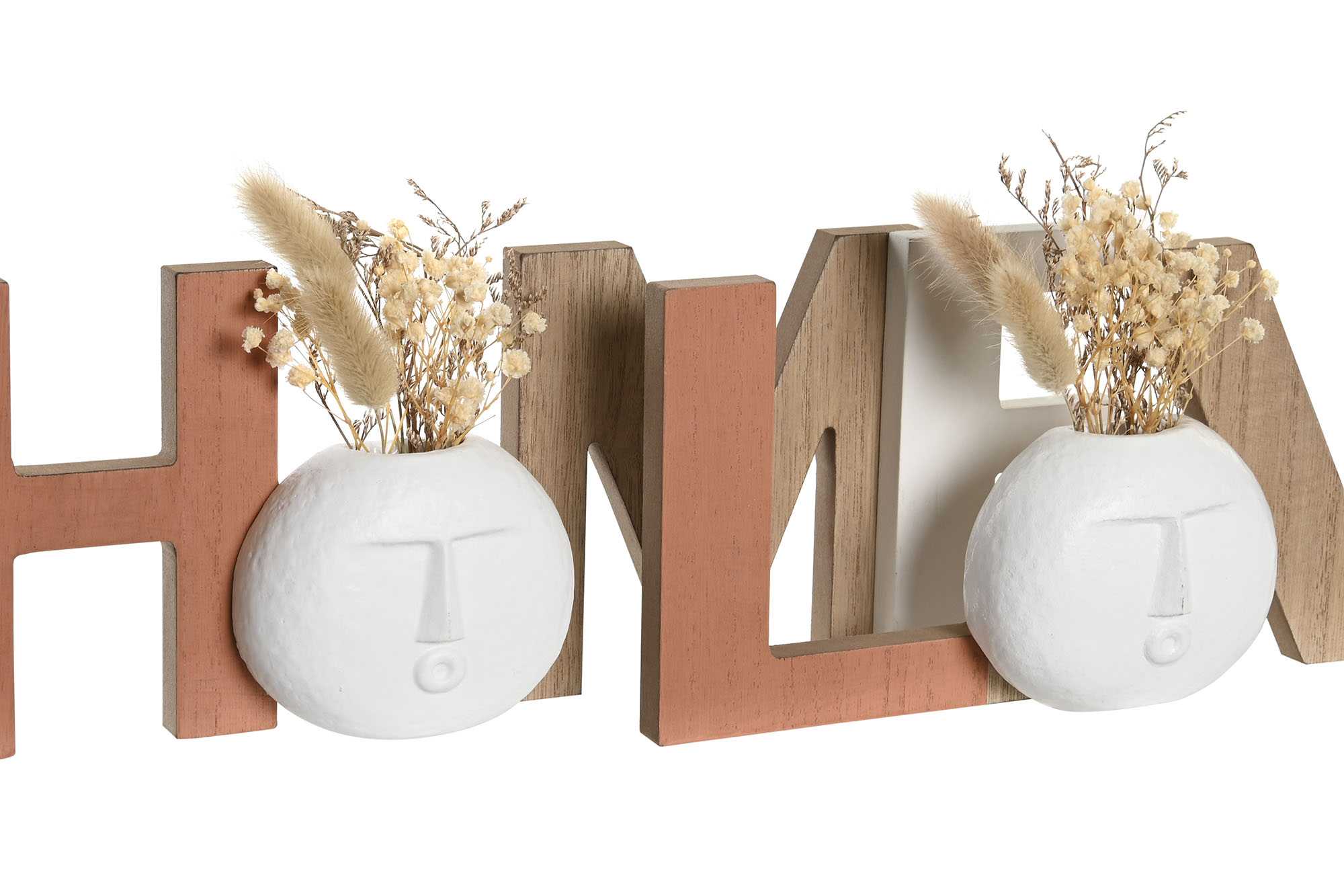 DECORACION MDF GRES 37X4X19CM LOVE 2