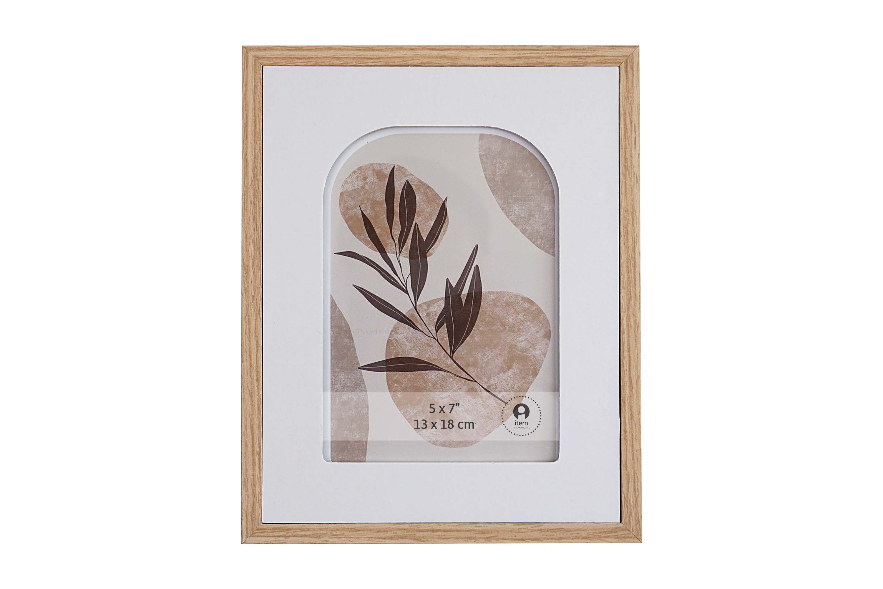 MARCO FOTO 13X18 MDF 20X3X25 PARED BLANCO