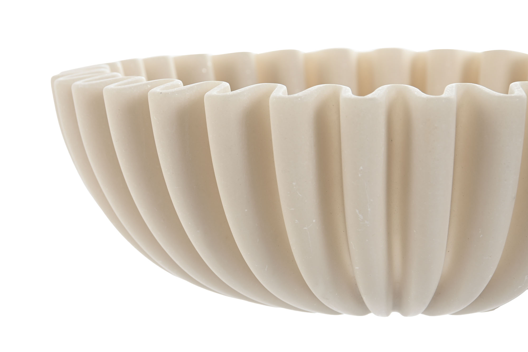 CENTRO MESA RESINA 20X20X6,5 SIMIL PIEDRA BEIGE 2