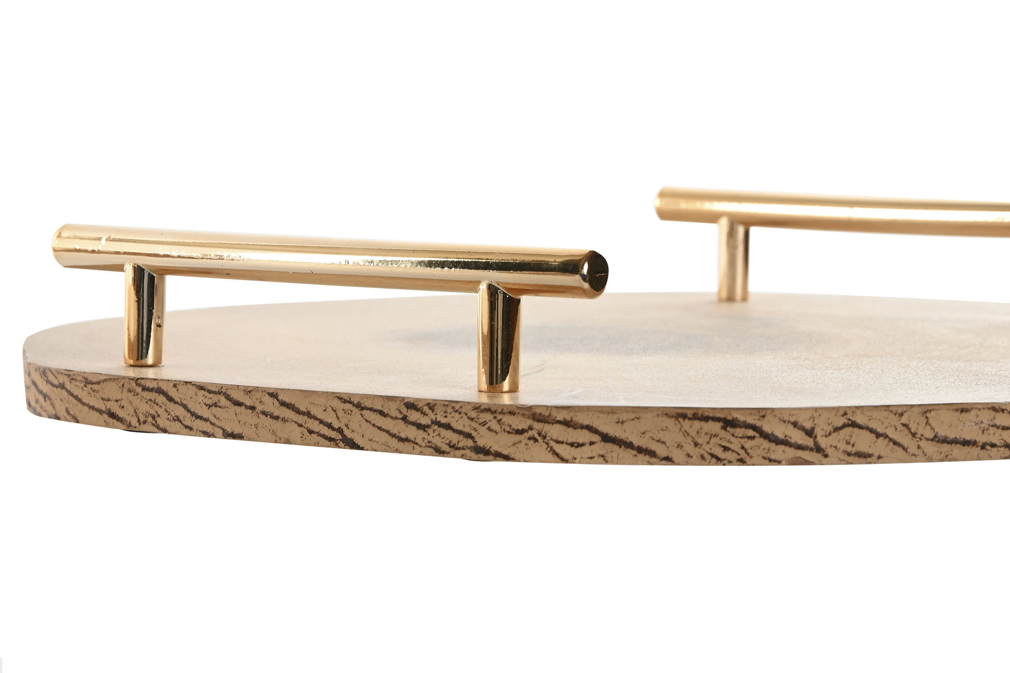 CENTRO MESA MDF METAL 30X30X4CM TRONCO 3