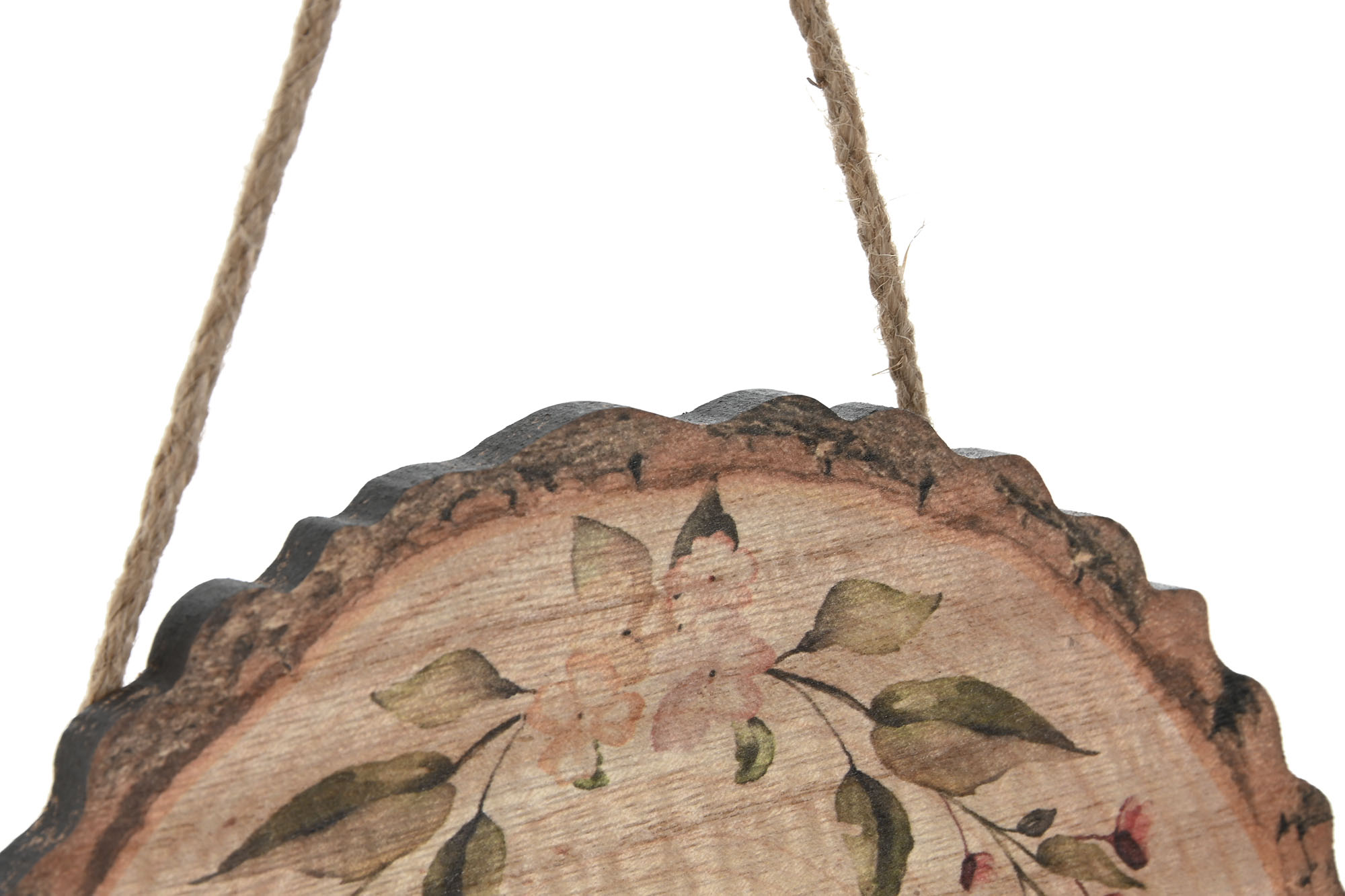 DECORACION COLGANTE MDF 20X1X27 TRONCO LOVED 3