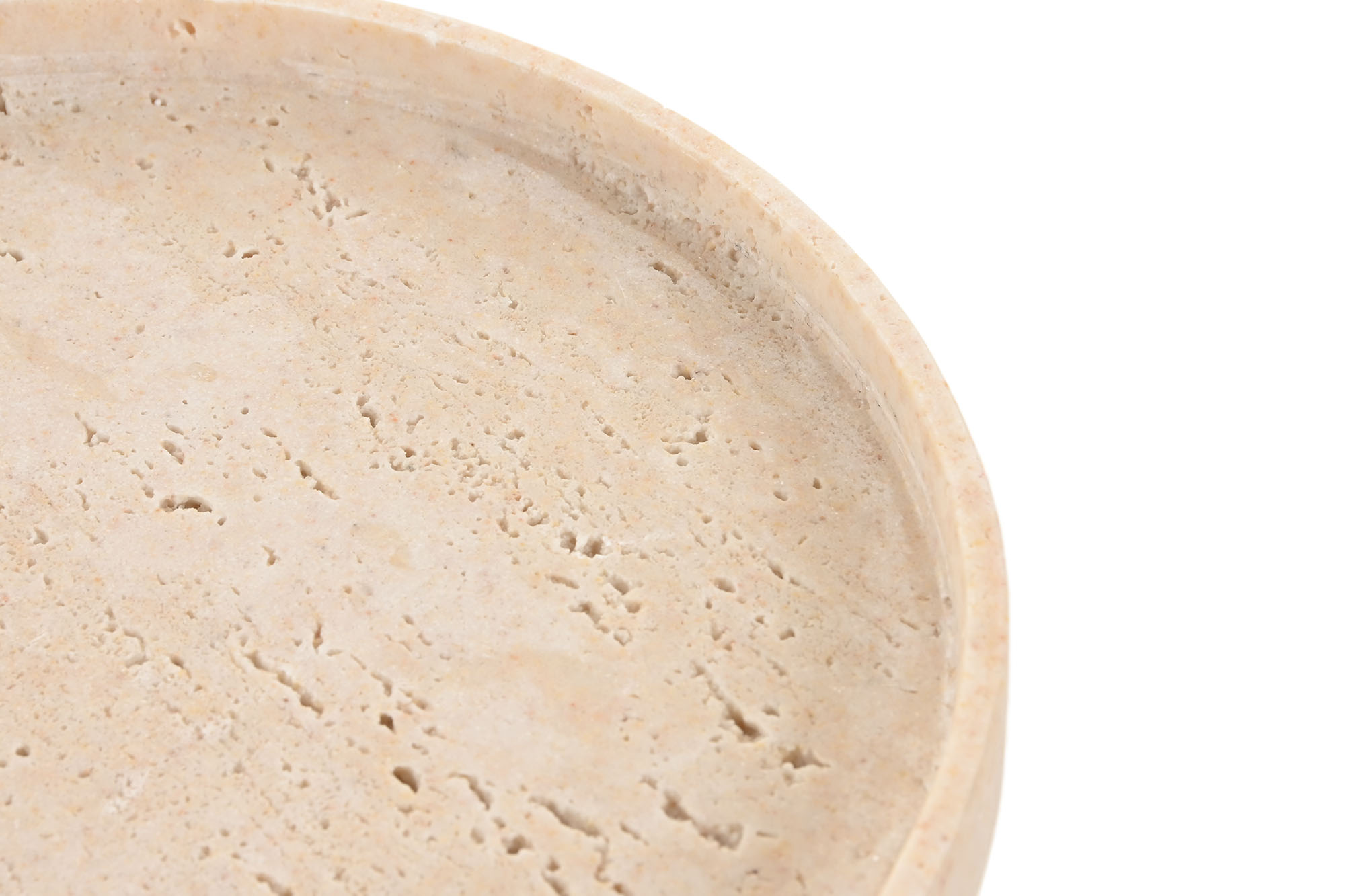 BANDEJA DECORACION RESINA 23X23X2 SIMIL TRAVERTINO 2