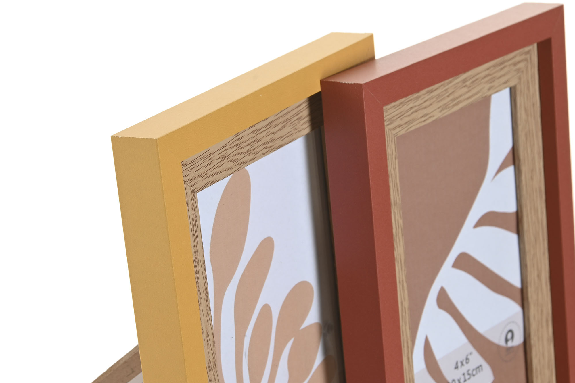 MARCO FOTO 10X15 MDF CRISTAL 15X2X20 MOSTAZA 2