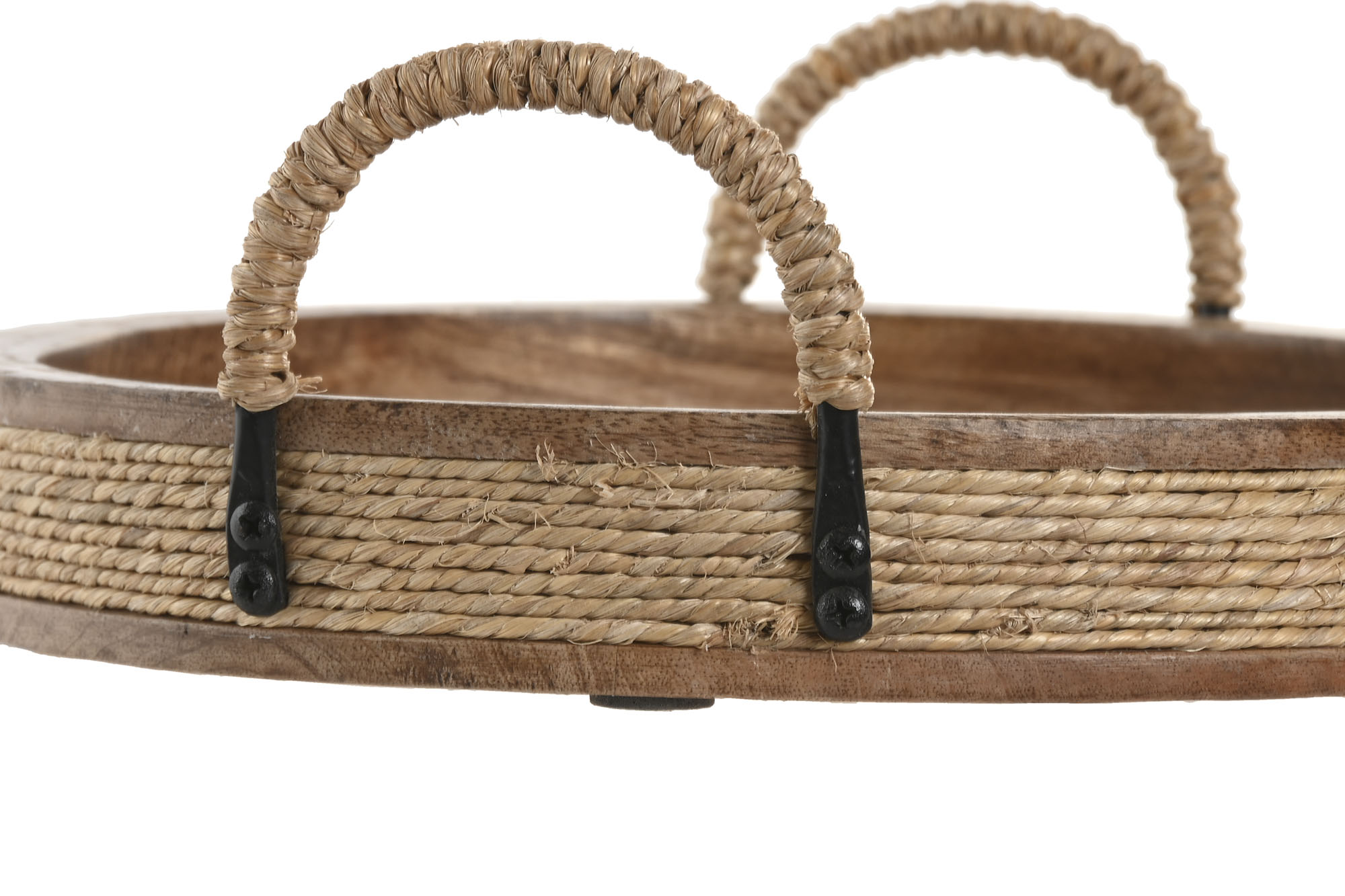 CENTRO MESA MANGO CUERDA 29X29X10 ASA NATURAL 3