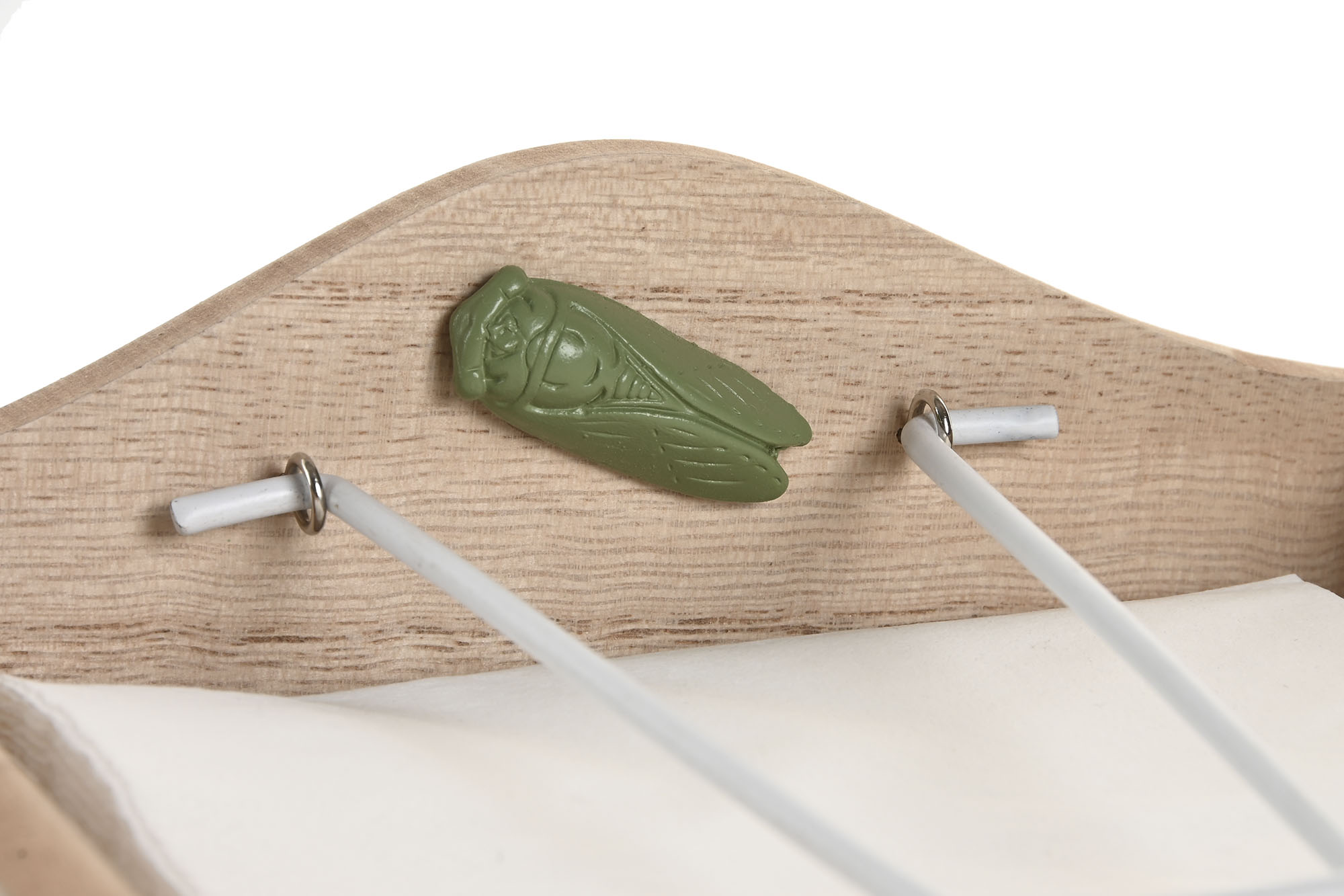 SERVILLETERO MDF METAL 19X19X7,5 BLANCO 4