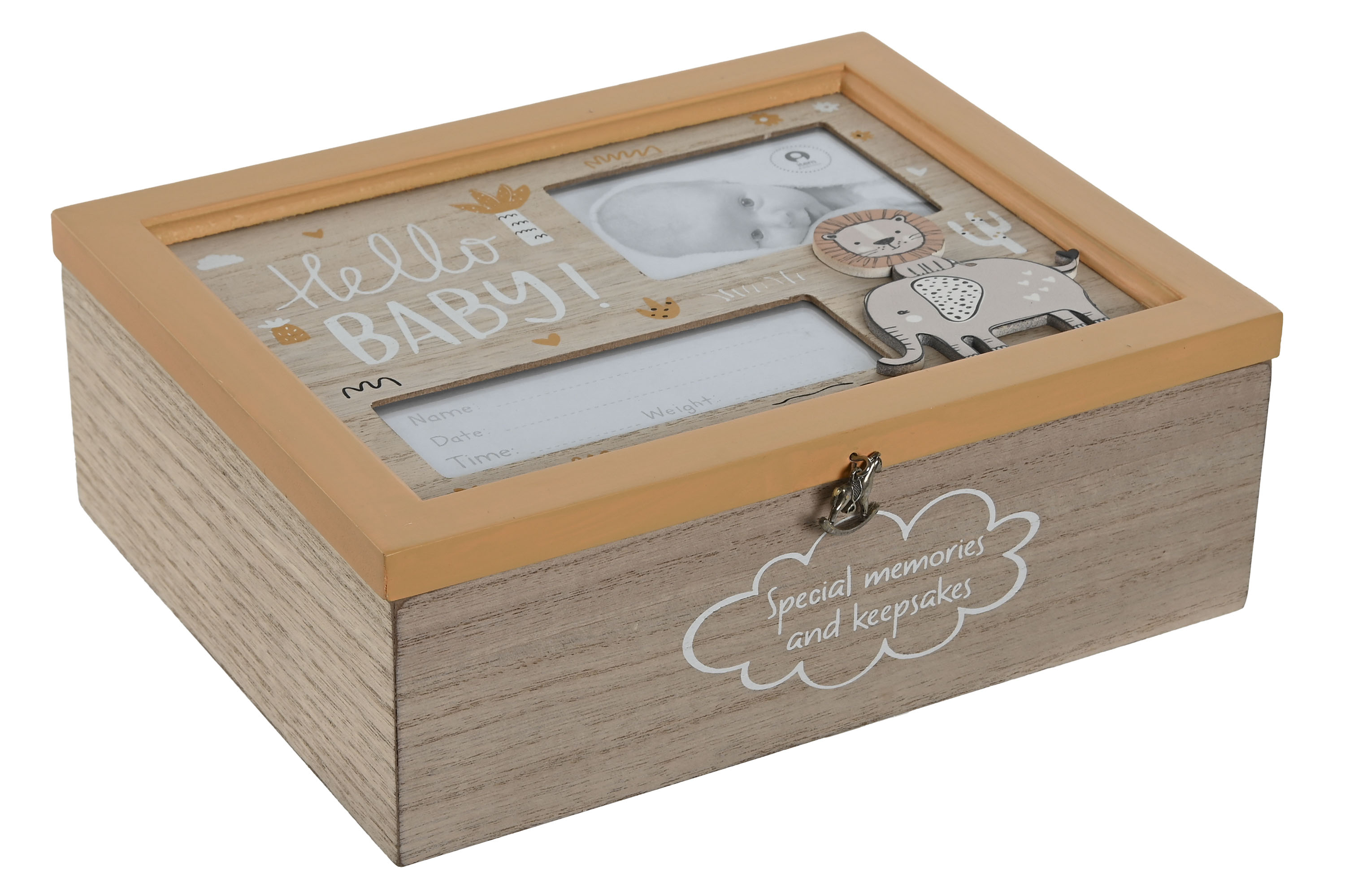 CAJA MDF CRISTAL 24X19X8,5 MULTICOLOR
