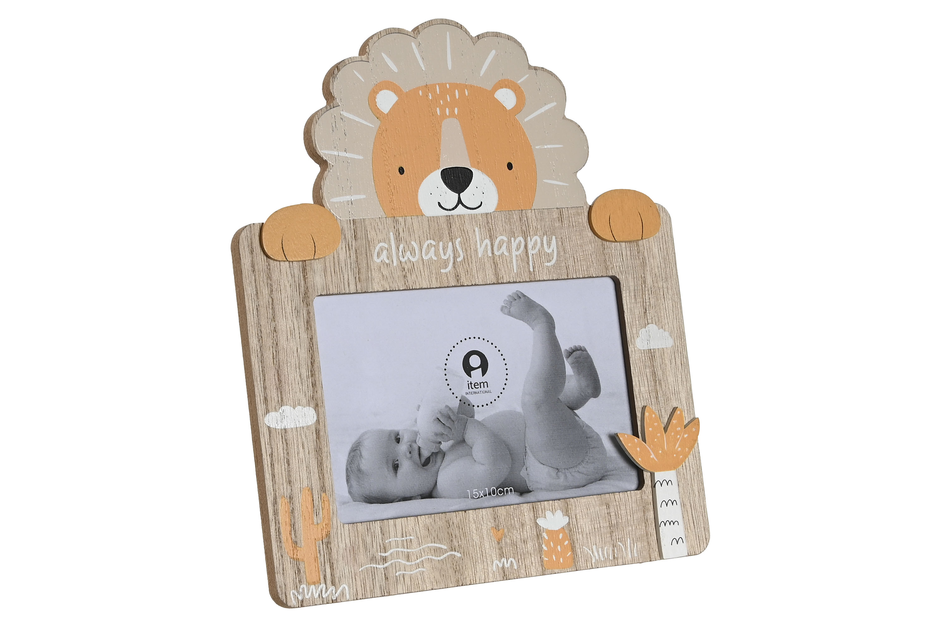 MARCO FOTO 10X15 MDF CRISTAL 20X1X23,5 MULTICOLOR