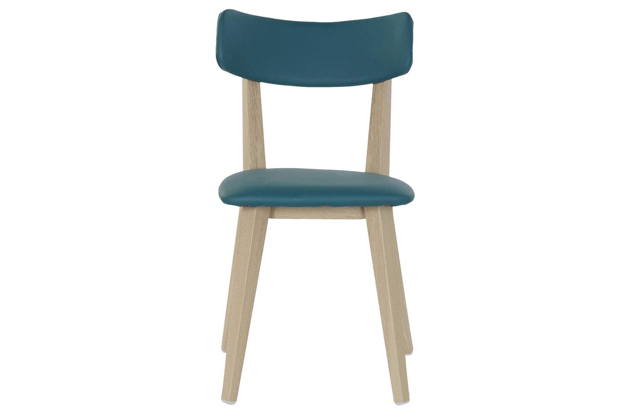 SILLA PU METAL 51X46X76CM AZUL 3