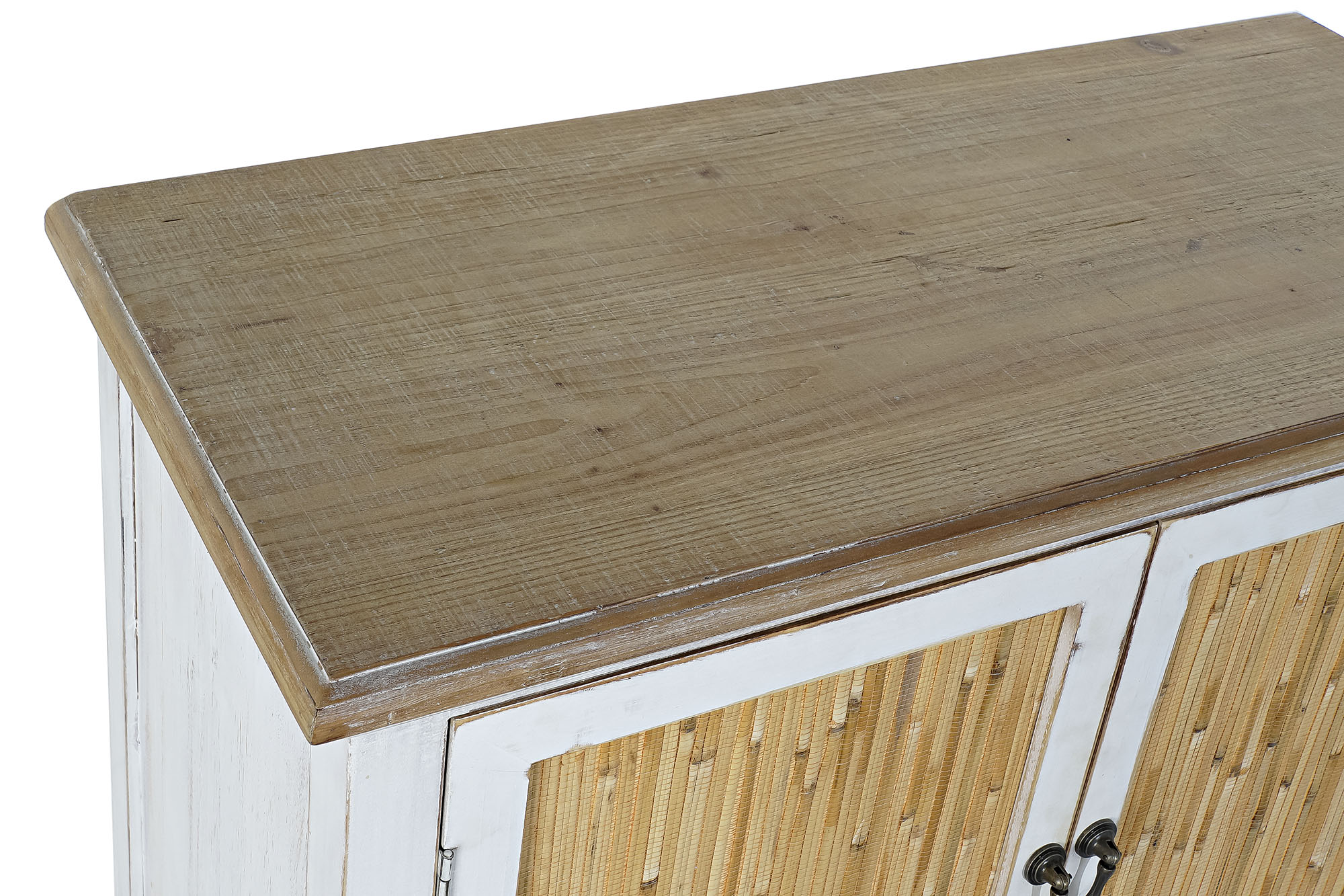COMODA ABETO 81.5X38X82.5CM BLANCO 2