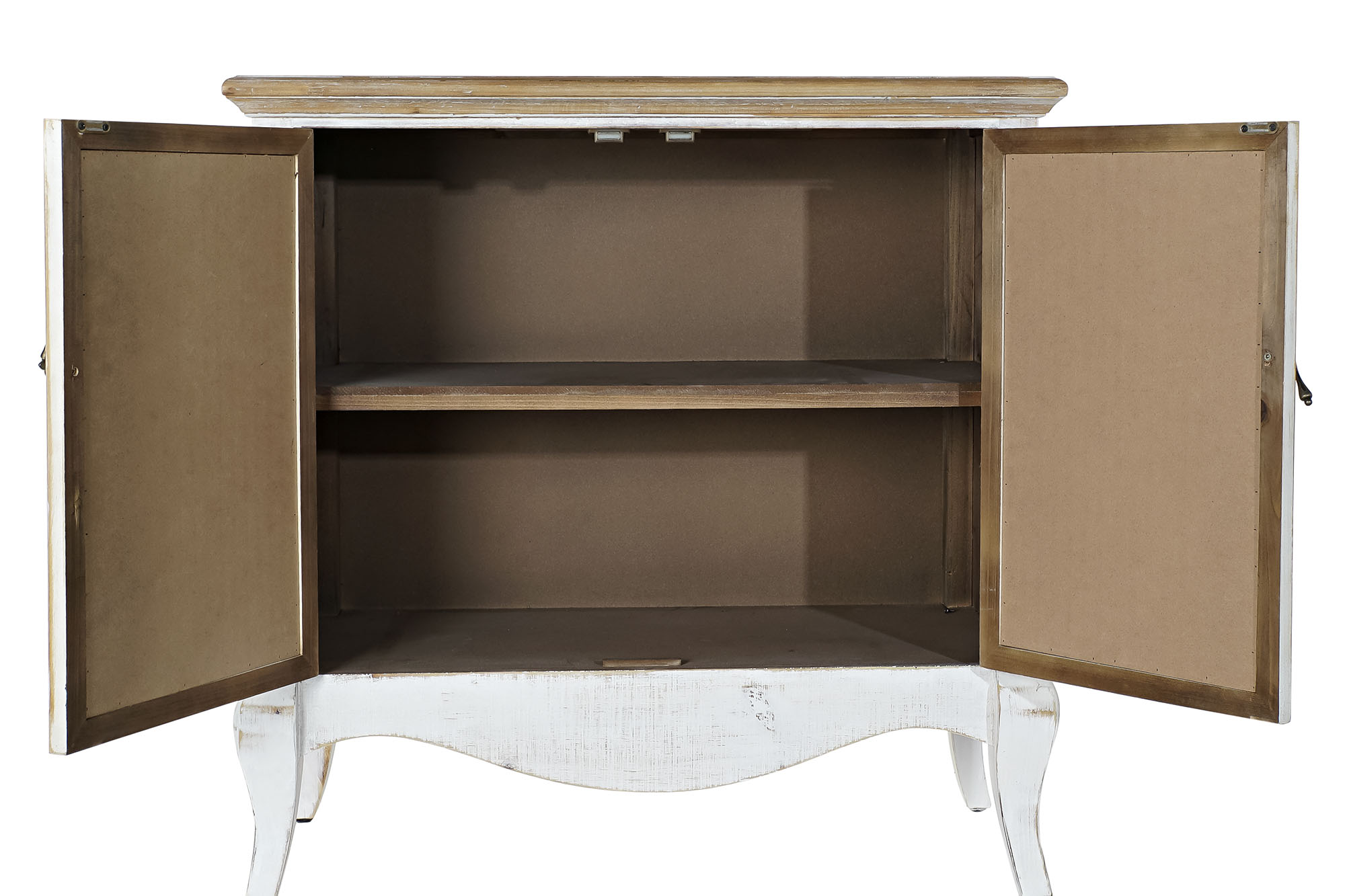 COMODA ABETO 81.5X38X82.5CM BLANCO 5