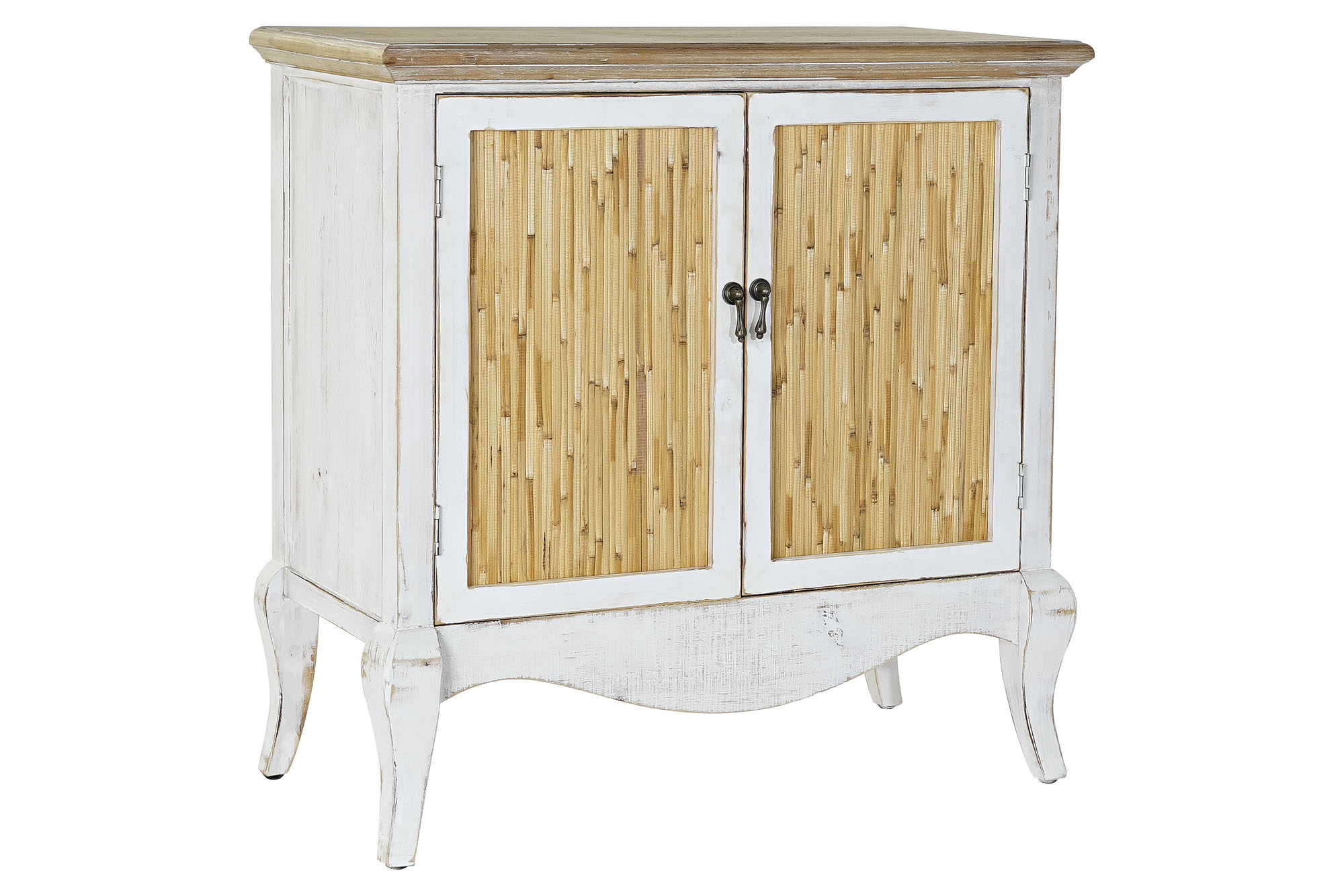 COMODA ABETO 81.5X38X82.5CM BLANCO