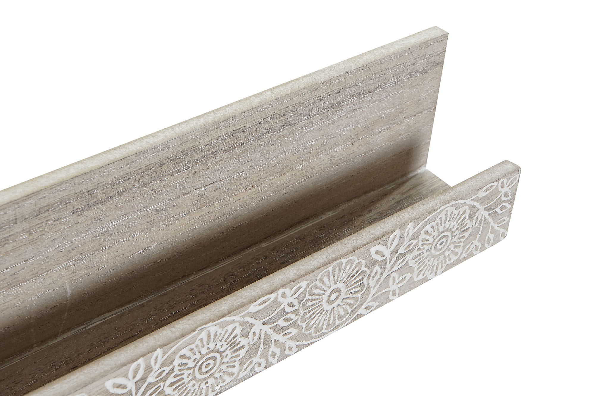 REPISA MDF 80X6X8CM CUADROS NATURAL 3