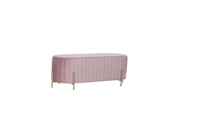 DESCALZADORA  POLIESTER METAL 105X39X37CM ROSA