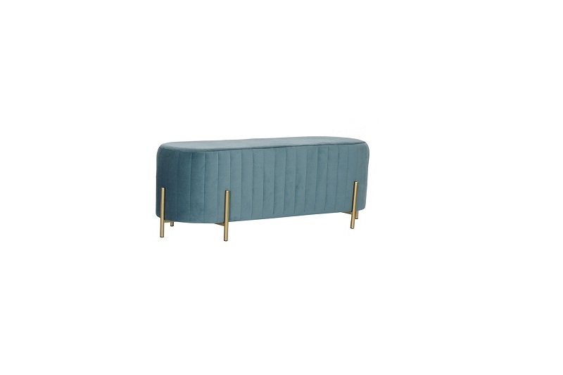 DESCALZADORA  POLIESTER METAL 105X39X37CM TURQUESA