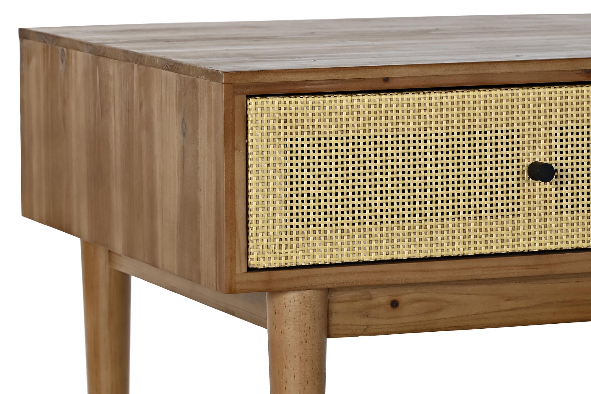 MESA CENTRO ABETO RATAN 106X55X46 MARRON 2