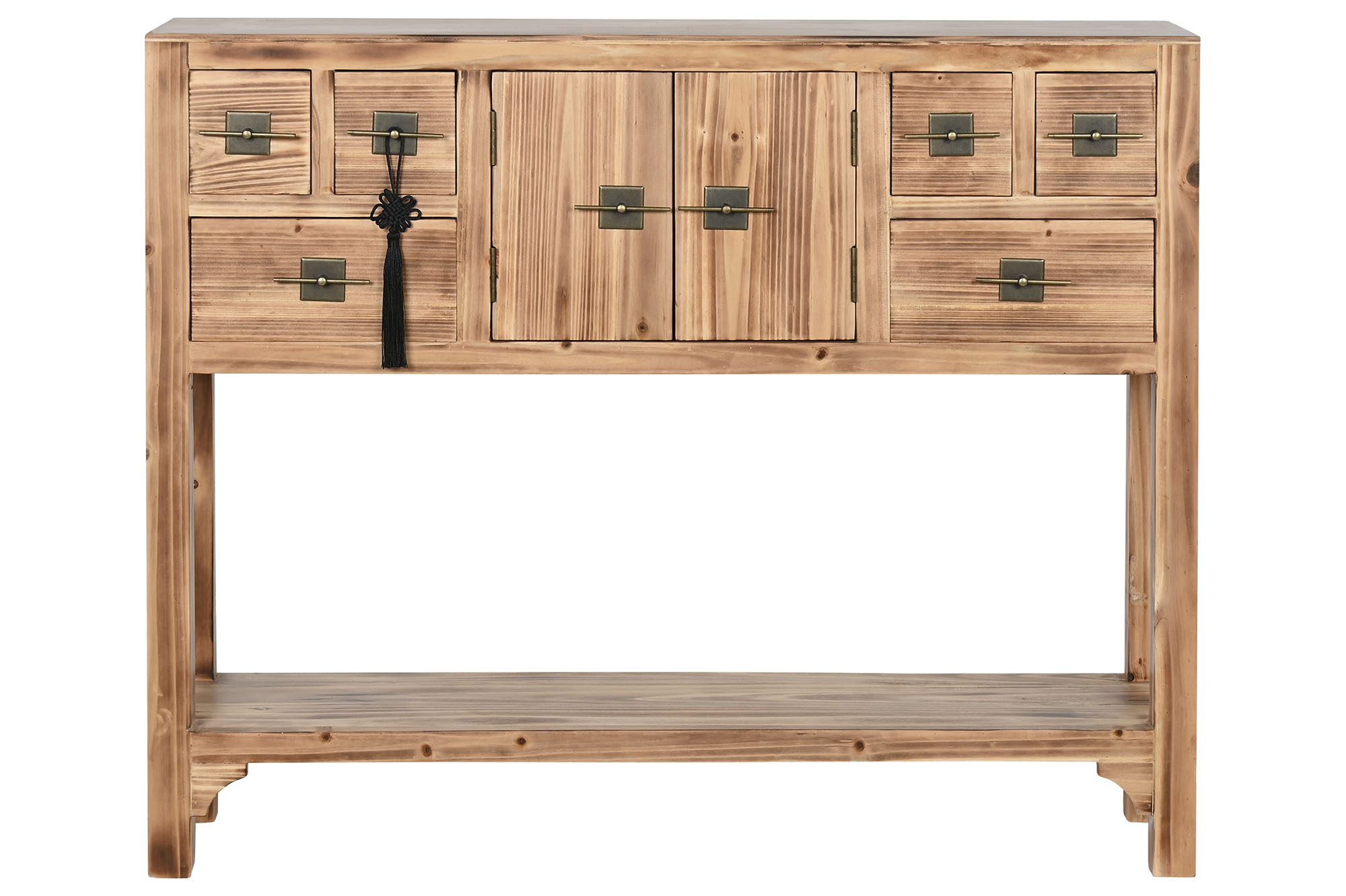 CONSOLA ABETO MDF 96X24X79 20,00 ORIENTAL NATURAL