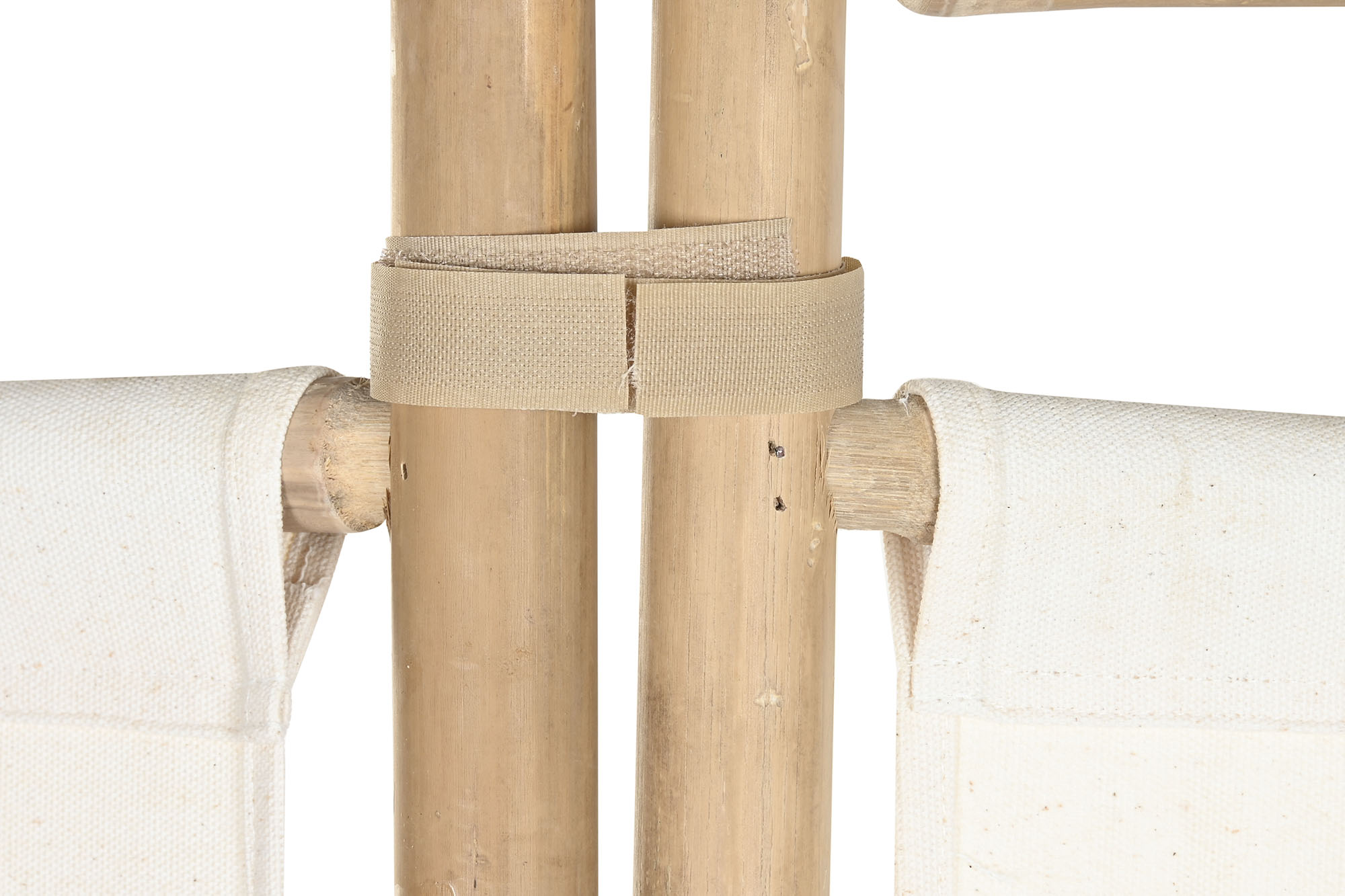 BIOMBO BAMBU ALGODON 165X3X175 3 PANELES 3