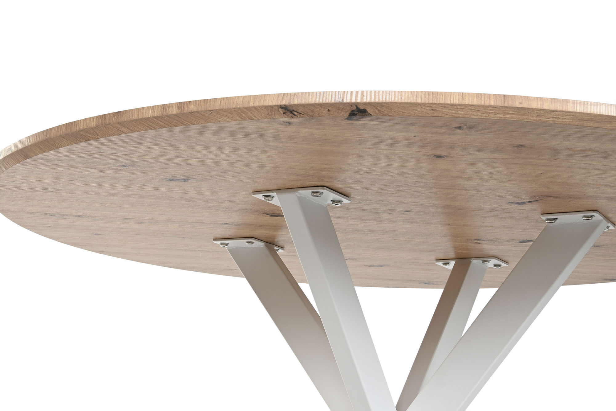 MESA COMEDOR MDF 120X120X75 24,53 3CM. GROSOR 5