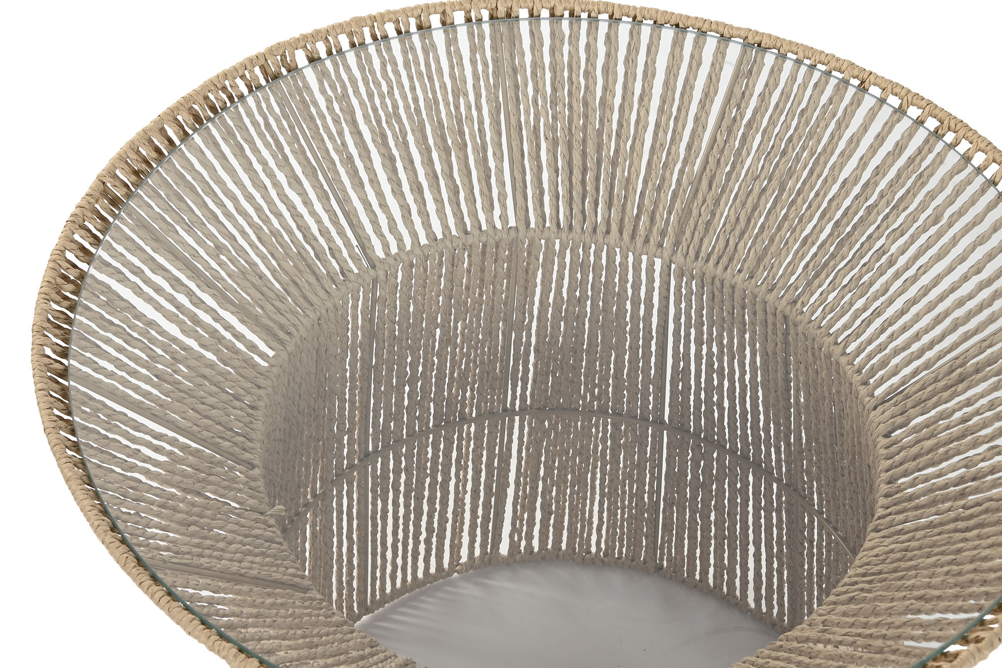 MESITA AUXILIAR FIBRA CRISTAL 45X45X40CM 3